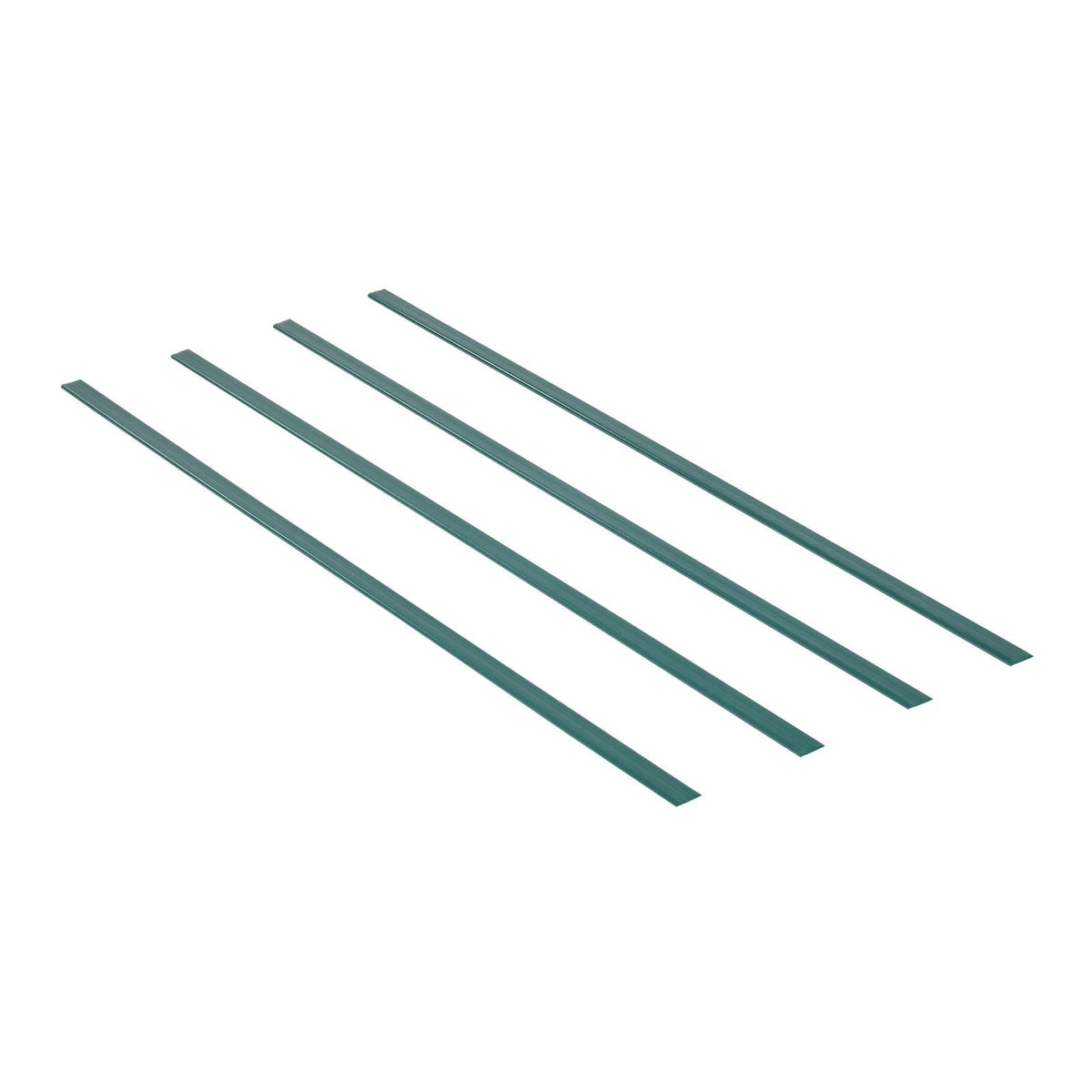 Bottom Locking Privacy Slats, Double-Wall Vertical Bottom-Locking Slats for Chain-Link Fence, High-Density HDPE Chain Link Slats Ideally Fit 4' High Fence for Garden, Farm, Sports Field(Green)