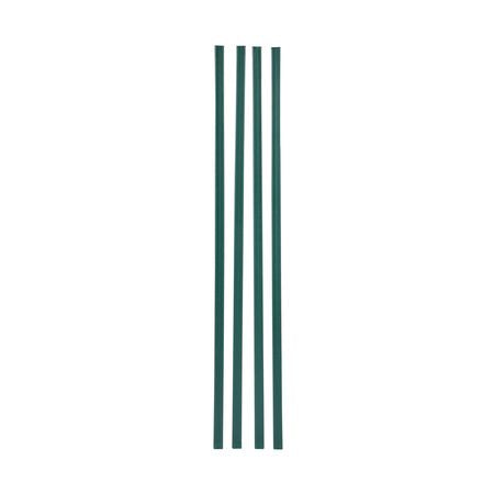 Bottom Locking Privacy Slats, Double-Wall Vertical Bottom-Locking Slats for Chain-Link Fence, High-Density HDPE Chain Link Slats Ideally Fit 4' High Fence for Garden, Farm, Sports Field(Green)