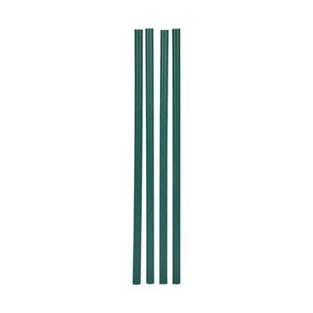 Bottom Locking Privacy Slats, Double-Wall Vertical Bottom-Locking Slats with Wings for Chain-Link Fence, High-Density HDPE Chain Link Slats Ideally Fit 4' High Fence for Garden and Farm(Green)