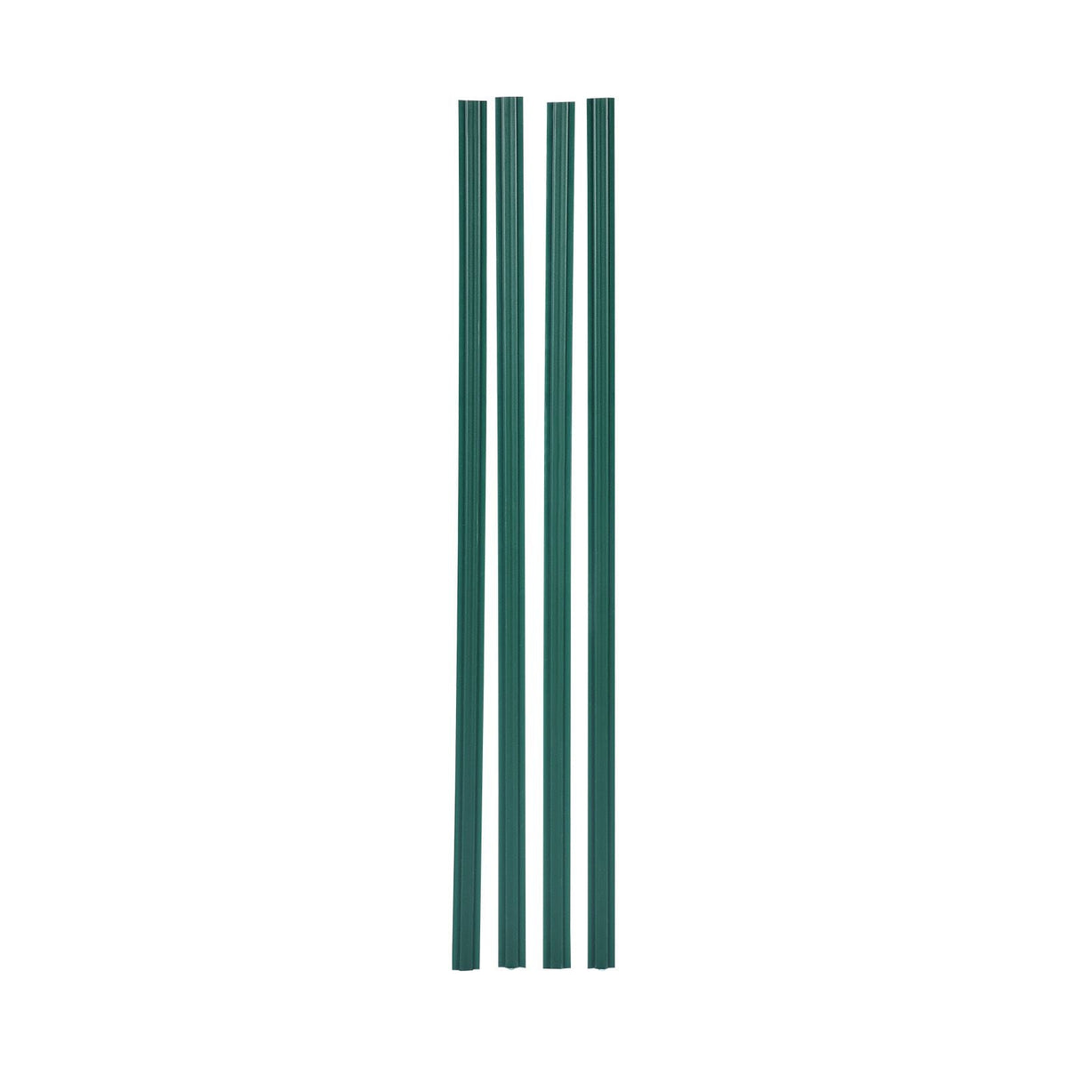 Bottom Locking Privacy Slats, Double-Wall Vertical Bottom-Locking Slats with Wings for Chain-Link Fence, High-Density HDPE Chain Link Slats Ideally Fit 4' High Fence for Garden and Farm(Green)