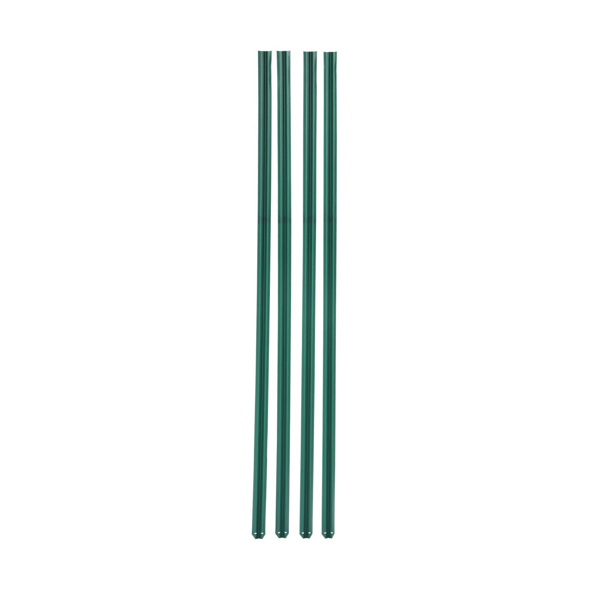 Bottom Locking Privacy Slats, Single-Wall Vertical Bottom-Locking Slats for Chain-Link Fence, High-Density HDPE Chain Link Slats Ideally Fit 5' High Fence for Garden, Farm, Sports Field(Green)