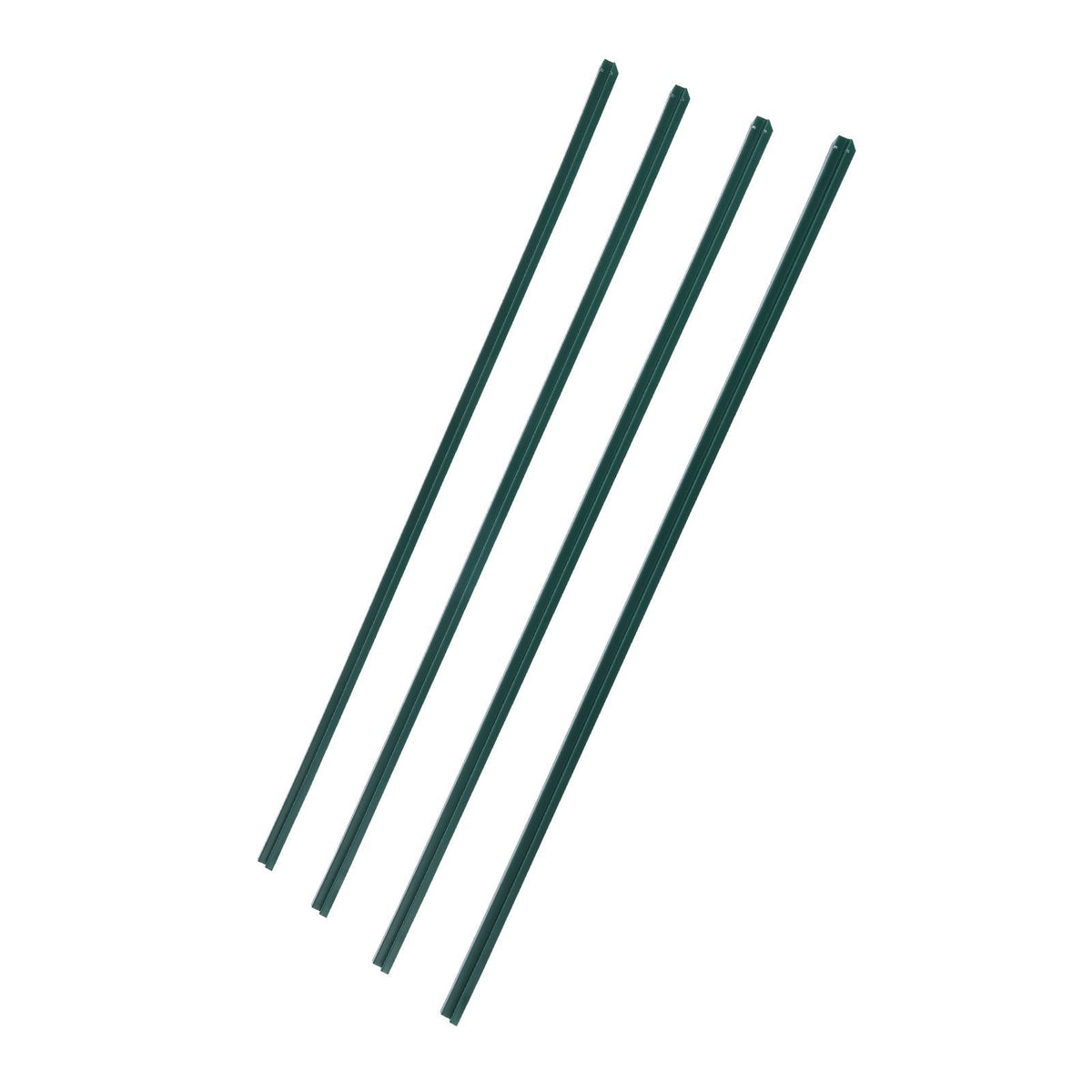 Bottom Locking Privacy Slats, Single-Wall Vertical Bottom-Locking Slats for Chain-Link Fence, High-Density HDPE Chain Link Slats Ideally Fit 5' High Fence for Garden, Farm, Sports Field(Green)