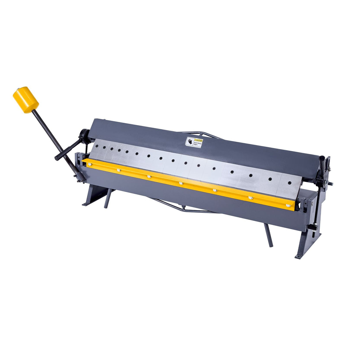 Box and Pan Brake, 50 in Sheet Metal Bending Brake,16-Gauge Mild Steel Capacity, 0-135 Degree Adjustable, Metal Bender Machine with 16 Fingers, Heavy-Duty Aluminum Folder for Precise Bending