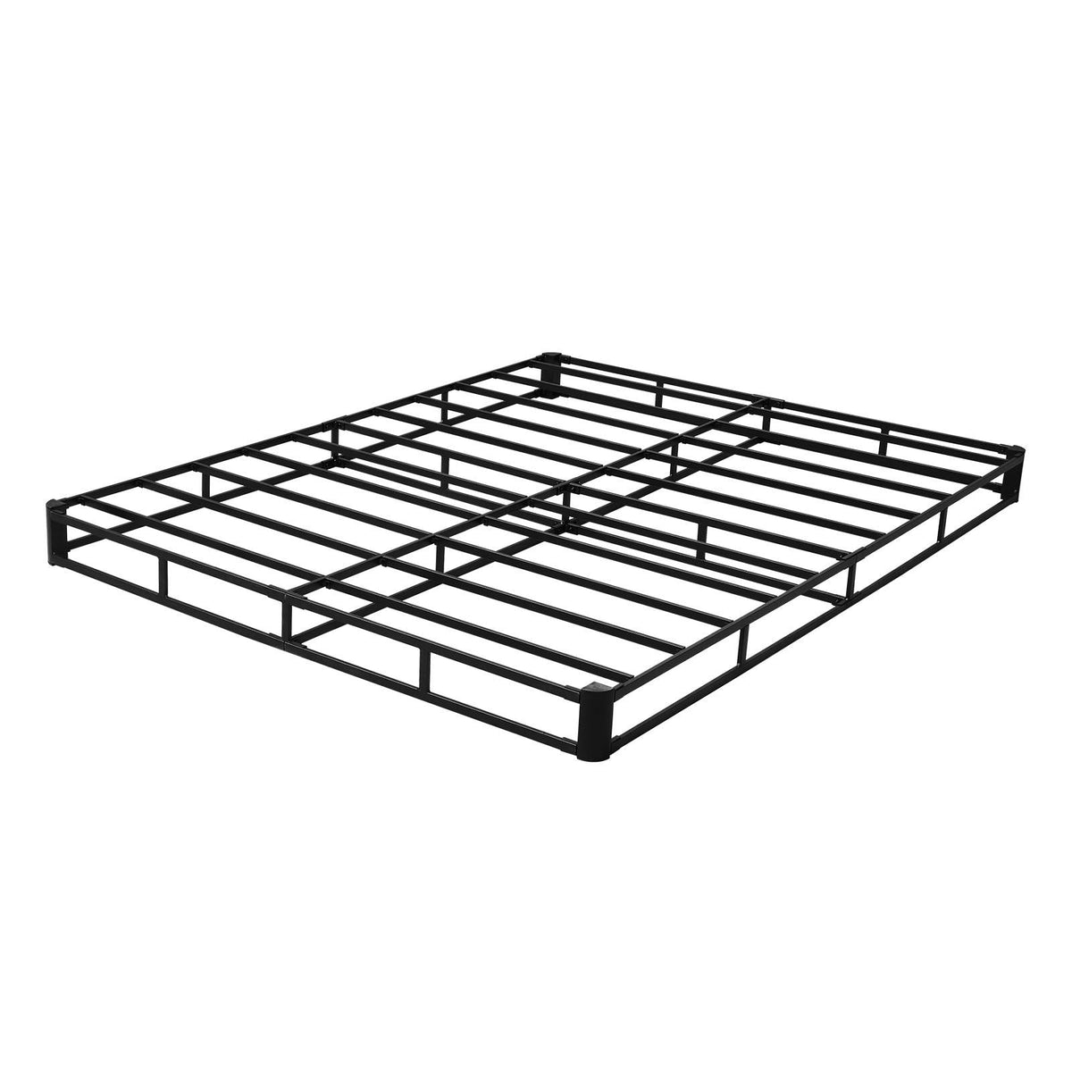 Box Spring, Queen Size Bed Frame with Washable Fabric Cloth, Heavy Duty Metal Frame for Queen Bed, 5.1 in Mattress Foundation, 3500 lbs Max Weight Capacity, Easy Assembly, 79.1 x 59.6 x 5.1 in