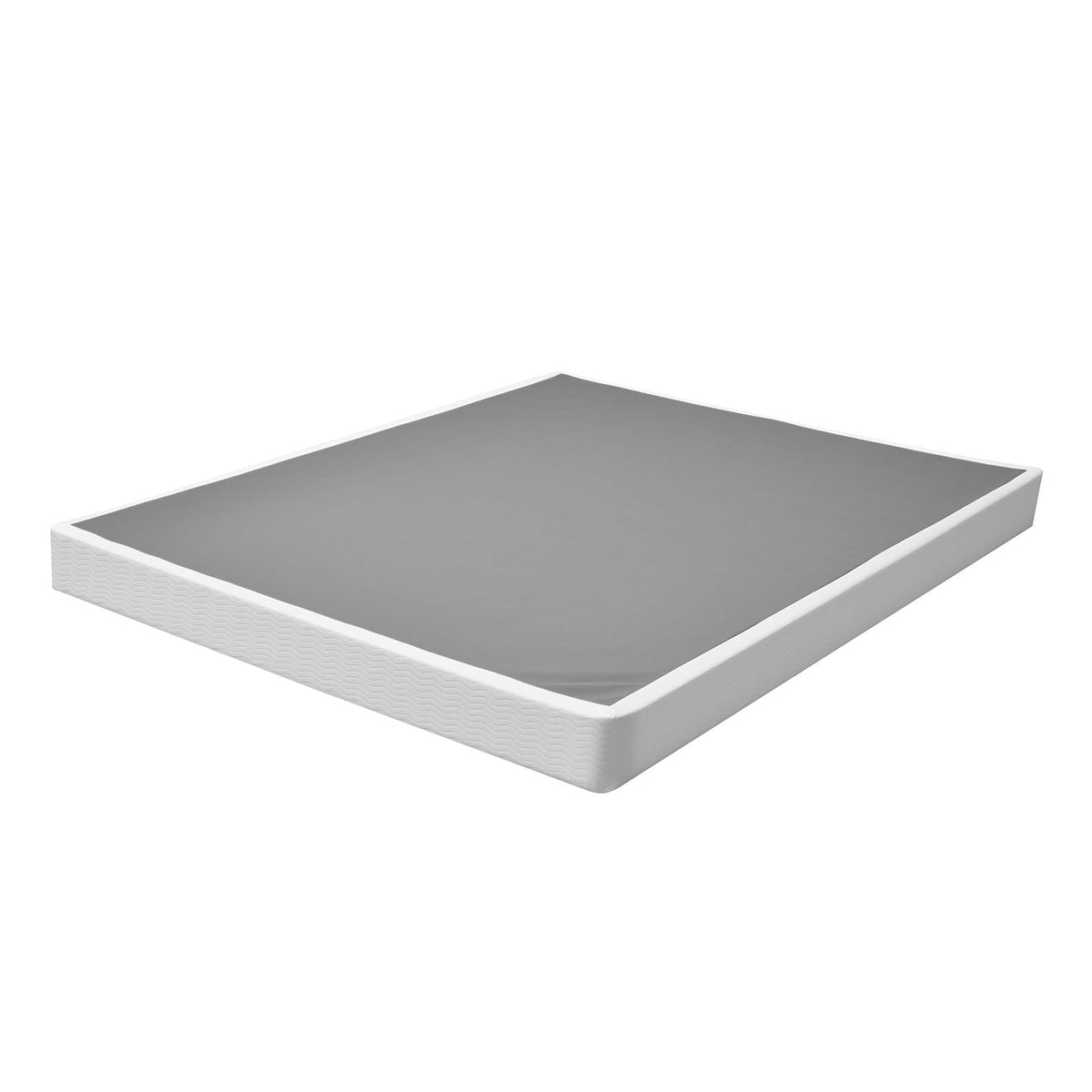 Box Spring, Queen Size Bed Frame with Washable Fabric Cloth, Heavy Duty Metal Frame for Queen Bed, 5.1 in Mattress Foundation, 3500 lbs Max Weight Capacity, Easy Assembly, 79.1 x 59.6 x 5.1 in