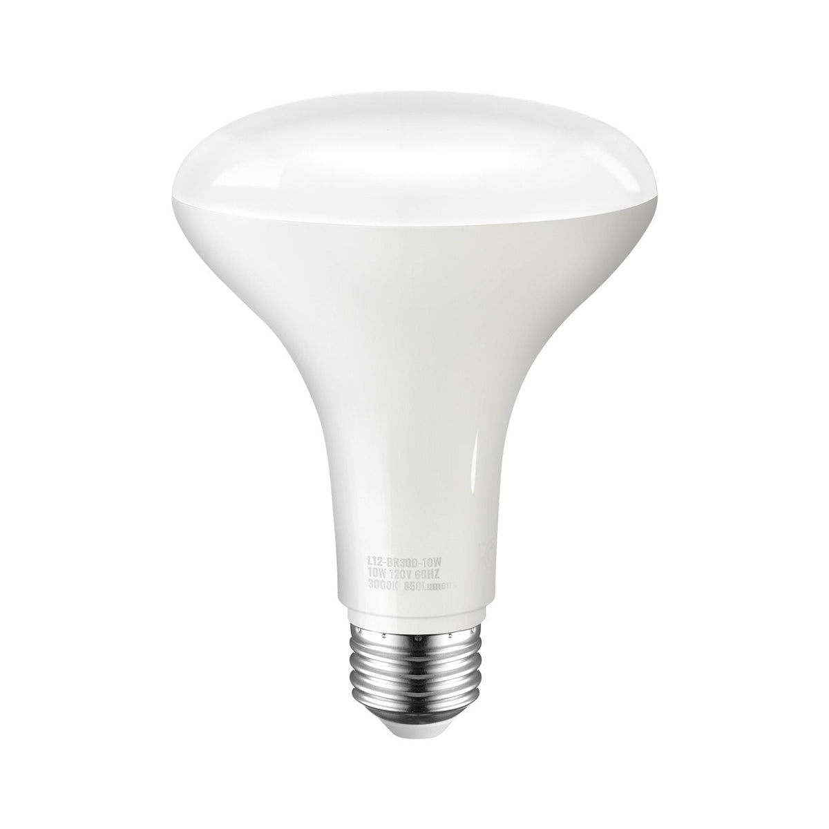 BR30 Flood Light Bulb, 12 Pack LED Indoor Flood Lights, 850 Lumens LED Flood Light Bulbs, E26 Standard Base, 3000K Warm Light, 15,000 Hour Lifetime, Stepless Dimmable Recessed Can Light Bulbs