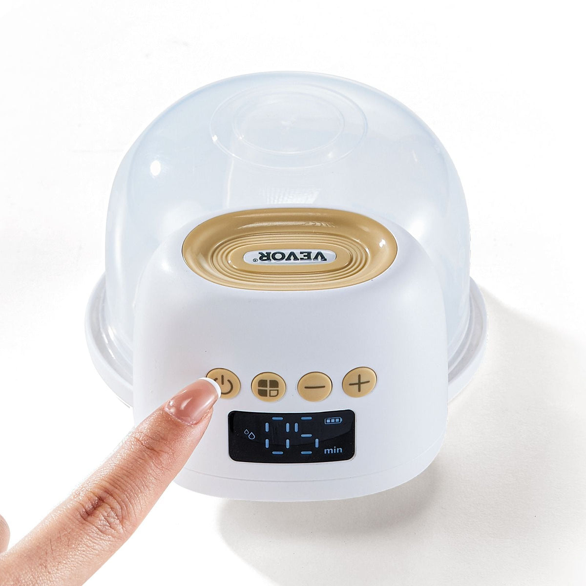 Breast Pump, Wearable Electric Breast Pumps Hands Free, 4 Mode & 12 Levels, 300mmHg Strong Suction, Ultra-Quiet Rechargeable Portable Breastfeeding Pump with LED Display, 24mm Insert/28mm Flange