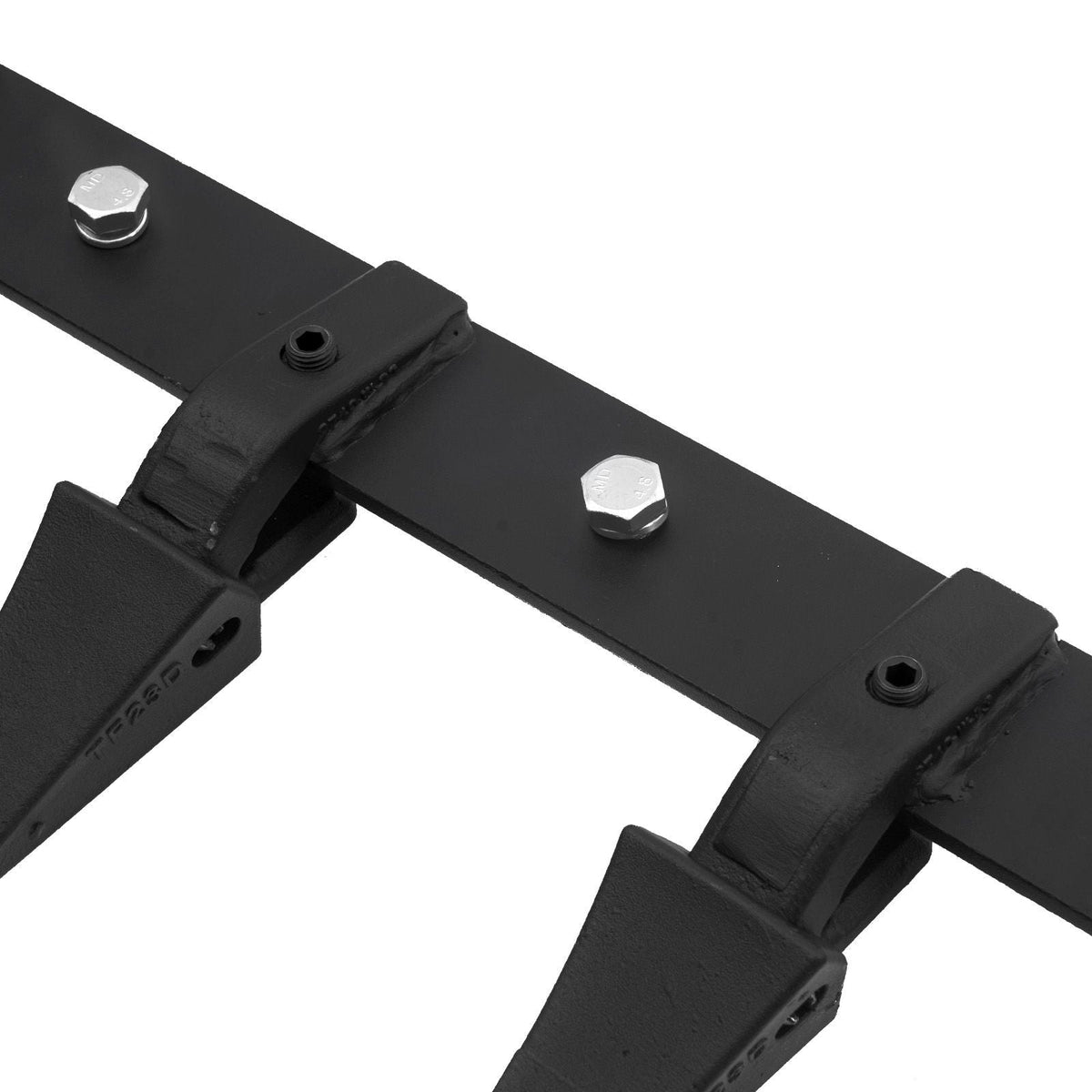 Bucket Tooth Bar, 60'', Heavy Duty Tractor Bucket 7 Teeth Bar for Loader Tractor Skidsteer, 4560 lbs Load-Bearing Capacity Bolt On Design, for Efficient Soil Excavation and Bucket Protection