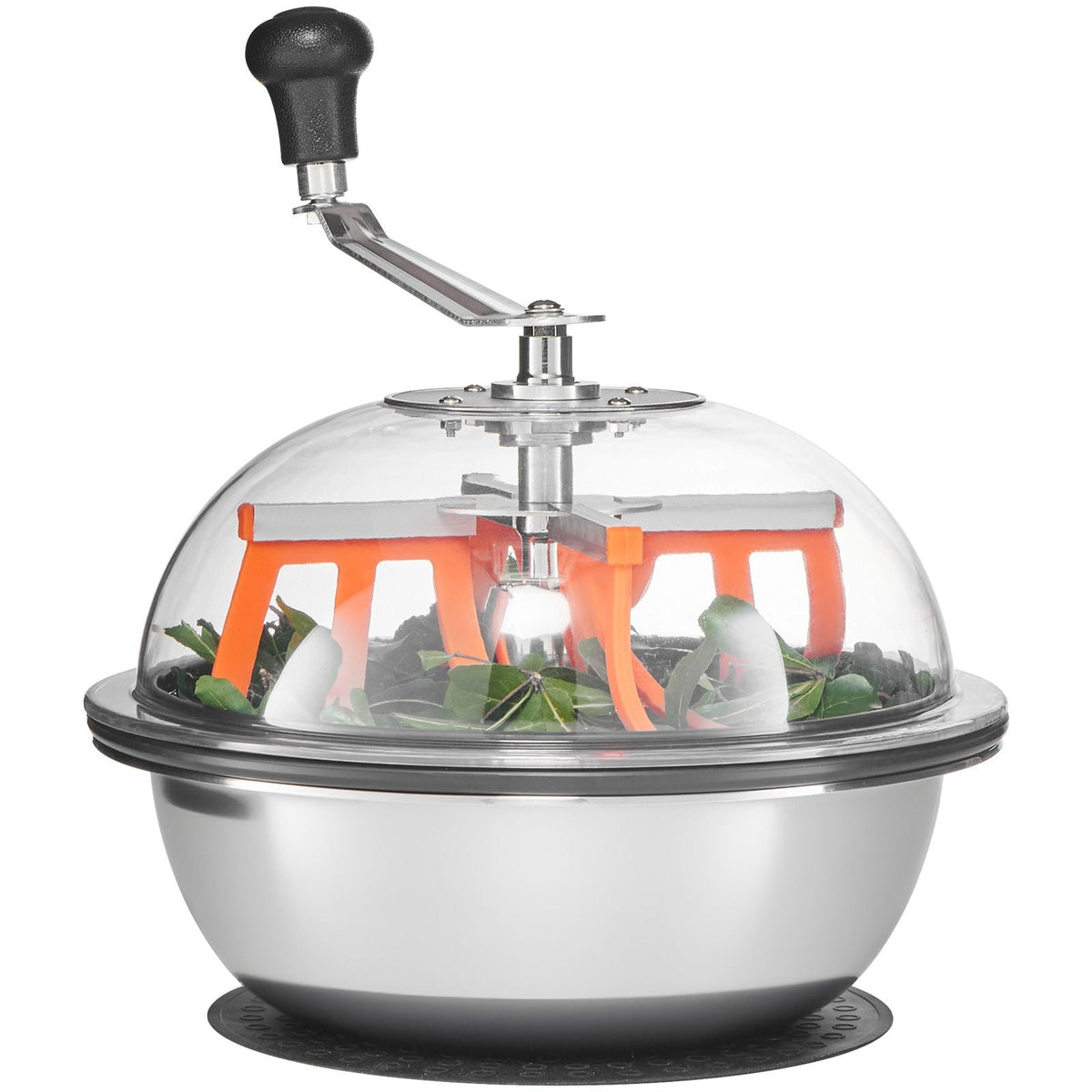 Bud Leaf Bowl Trimmer, 13 in Manual Bud Trimmer, with Sharp Stainless Steel Blades, Visual Cutting, Wet & Dry Hydroponic Cutting Machine, Twisted Spin Cut for Plants Leaves Buds Flowers