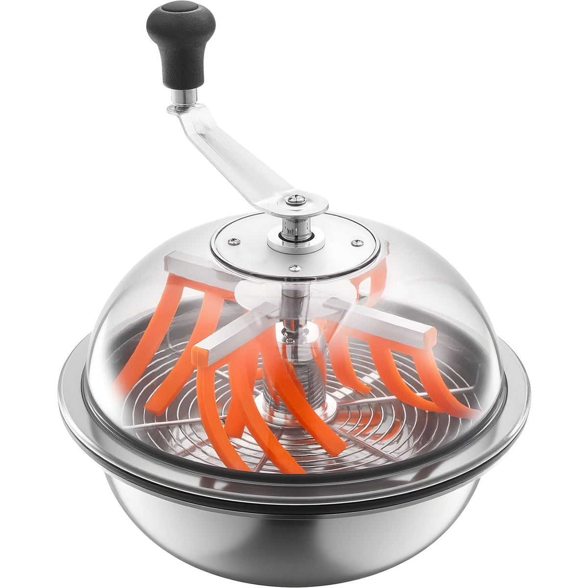 Bud Leaf Bowl Trimmer, 13 in Manual Bud Trimmer, with Sharp Stainless Steel Blades, Visual Cutting, Wet & Dry Hydroponic Cutting Machine, Twisted Spin Cut for Plants Leaves Buds Flowers