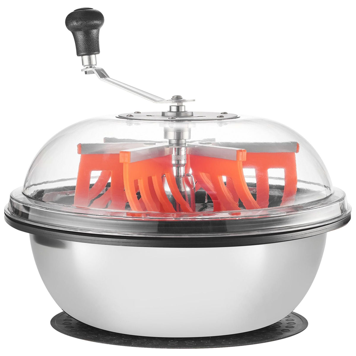 Bud Leaf Bowl Trimmer, 16 in Manual Bud Trimmer, with Sharp Stainless Steel Blades, Visual Cutting, Wet & Dry Hydroponic Cutting Machine, Twisted Spin Cut for Plants Leaves Buds Flowers