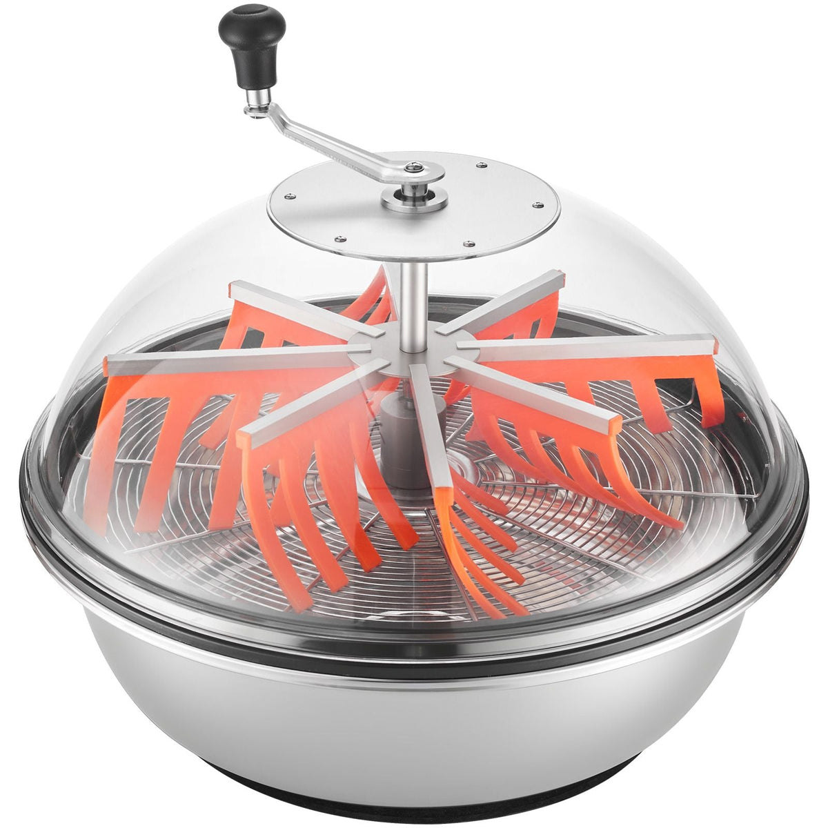 Bud Leaf Bowl Trimmer, 24 in Manual Bud Trimmer, with Sharp Stainless Steel Blades, Visual Cutting, Wet & Dry Hydroponic Cutting Machine, Twisted Spin Cut for Plants Leaves Buds Flowers