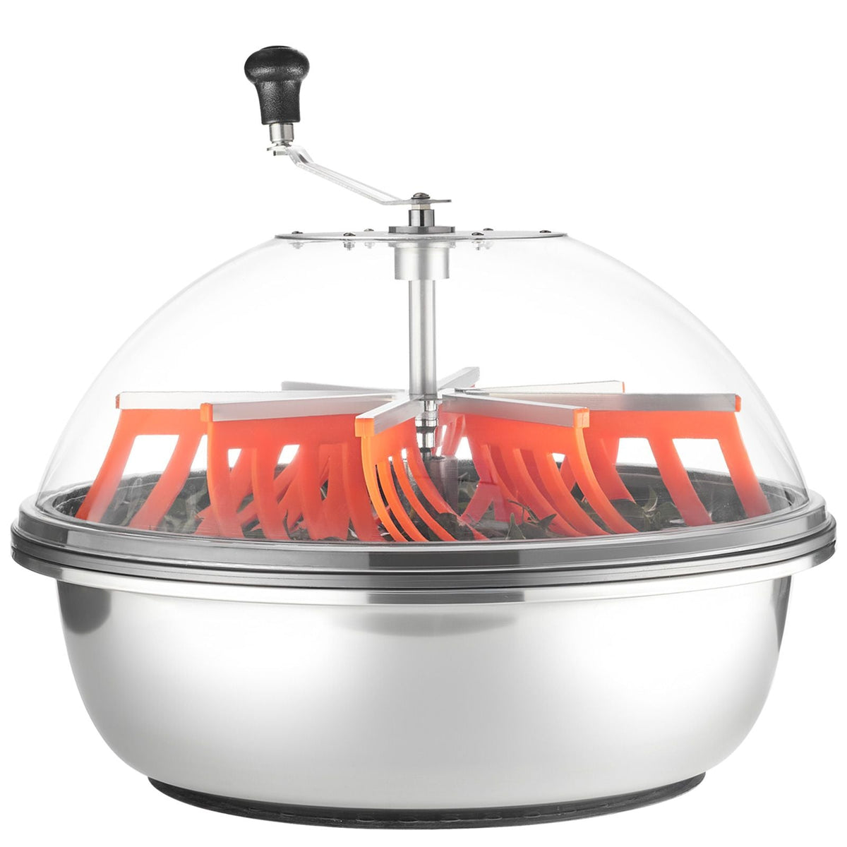 Bud Leaf Bowl Trimmer, 24 in Manual Bud Trimmer, with Sharp Stainless Steel Blades, Visual Cutting, Wet & Dry Hydroponic Cutting Machine, Twisted Spin Cut for Plants Leaves Buds Flowers