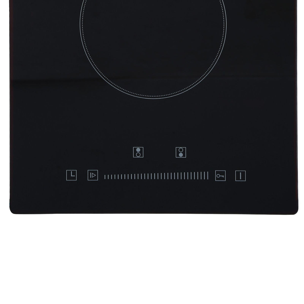 Built in Electric Stove Top, 20 x 11.6 inch 2 Burners, 240V Glass Radiant Cooktop with Sensor Touch Control, Timer & Child Lock Included, 9 Power Levels for Simmer Steam Slow Cook Fry