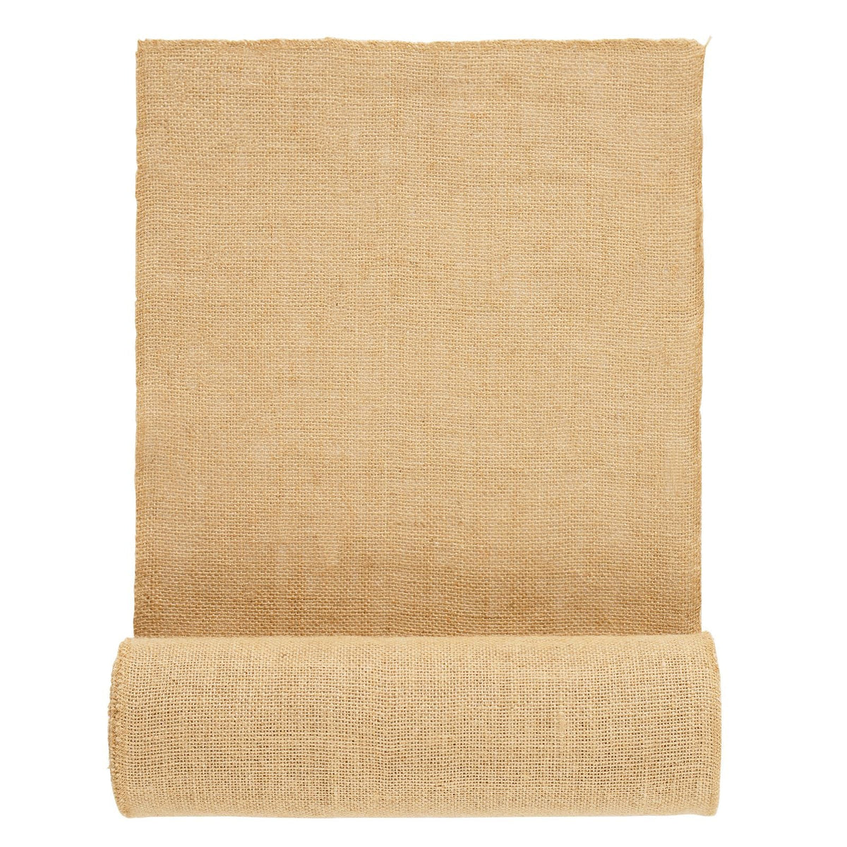 Burlap Fabric Roll, 14 in x 30 ft & 50 x 50 High Density Wide Natural Burlap Fabric Rolls, Jute Fabric Burlap Tree Wrap Roll, for Decor, Crafts, Wedding, Gardening, Plant & Tree Winter Covering