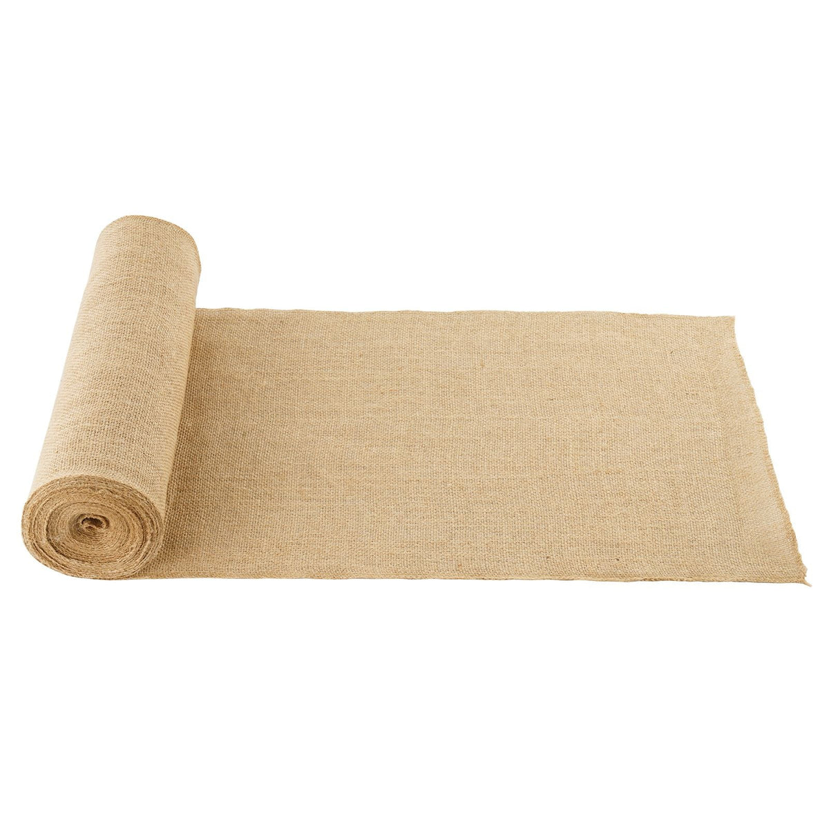 Burlap Fabric Roll, 14 in x 30 ft & 50 x 50 High Density Wide Natural Burlap Fabric Rolls, Jute Fabric Burlap Tree Wrap Roll, for Decor, Crafts, Wedding, Gardening, Plant & Tree Winter Covering