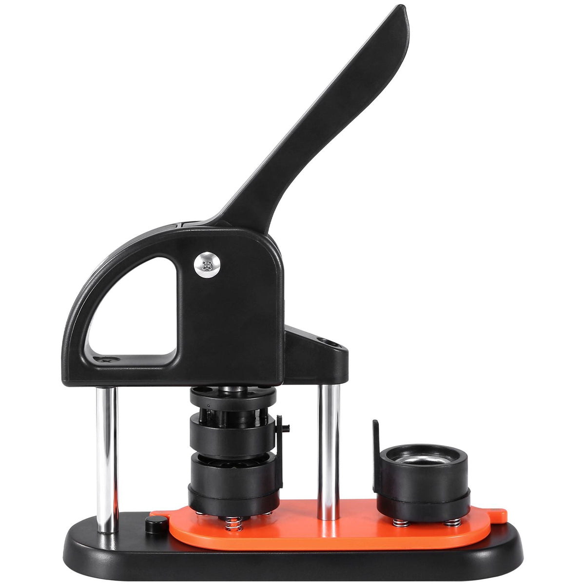 Button Maker, 1.25 inch/32mm Pin Maker with 500pcs Button Parts, Ergonomic Arc Handle Punch Press Kit, Button Maker Machine with Panda Magic Book, For Children DIY Gifts and Christmas