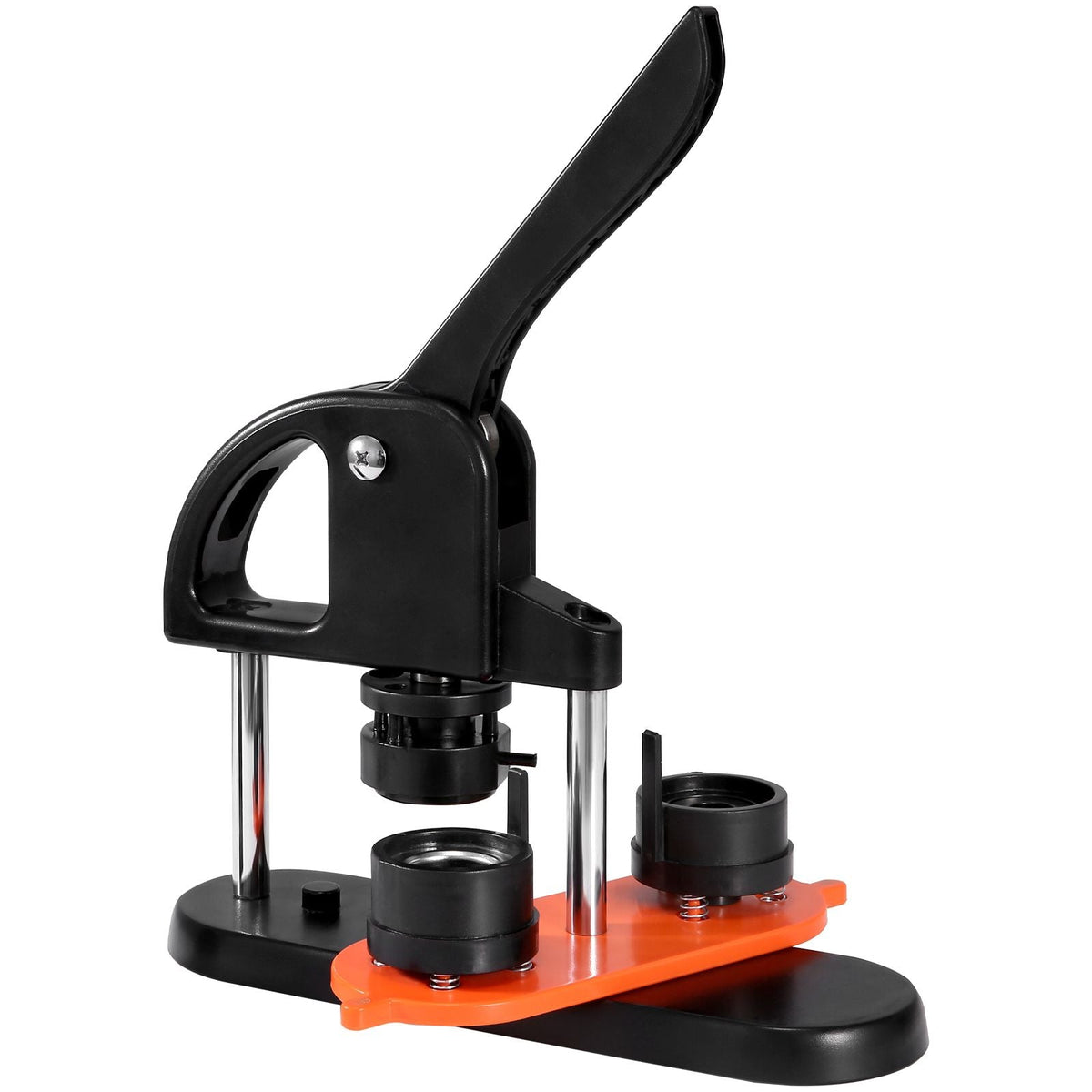 Button Maker, 1.25 inch/32mm Pin Maker with 500pcs Button Parts, Ergonomic Arc Handle Punch Press Kit, Button Maker Machine with Panda Magic Book, For Children DIY Gifts and Christmas