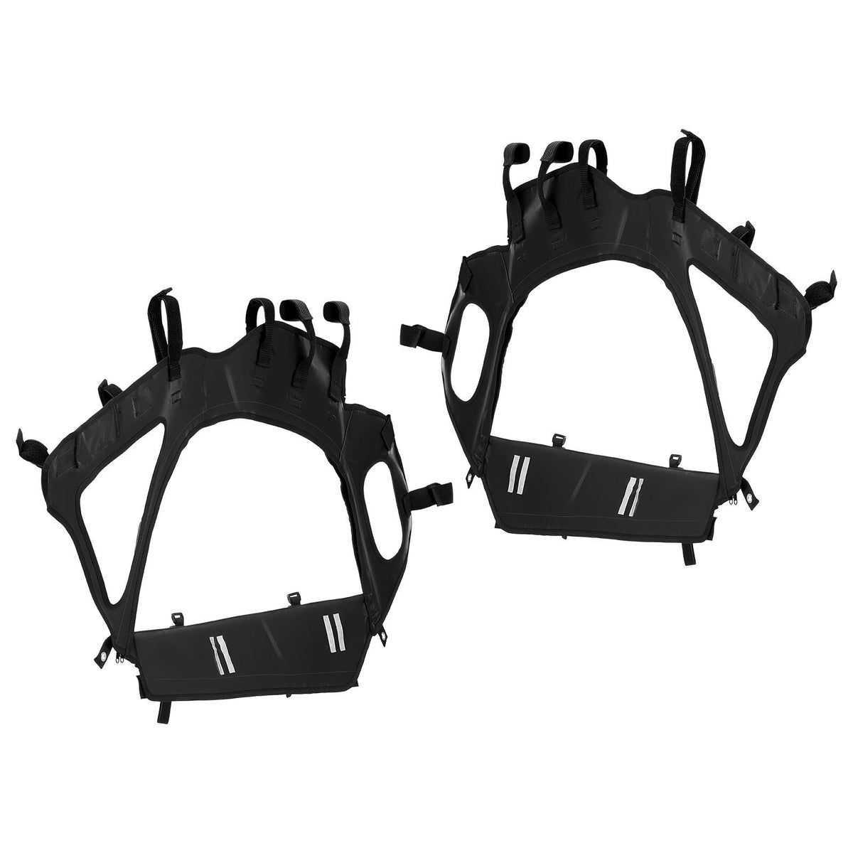 Cab Enclosure Upper Doors, Compatible with Can-Am Maverick X3 2-Seater 2017-2025, Soft Upper Doors, Windproof Upgraded Zipper UTV Soft Side Window Kit, Work with Side Mirrors and Windshields