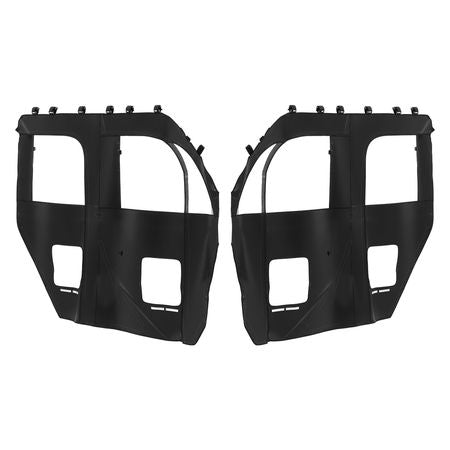 Cab Enclosure Upper Doors, Compatible with CFMOTO Uforce 1000 XL 2022-2024, Soft Upper Doors, Windproof Waterproof Upgraded Zipper UTV Soft Side Window Kit, Fit with Side Mirrors and Windshields