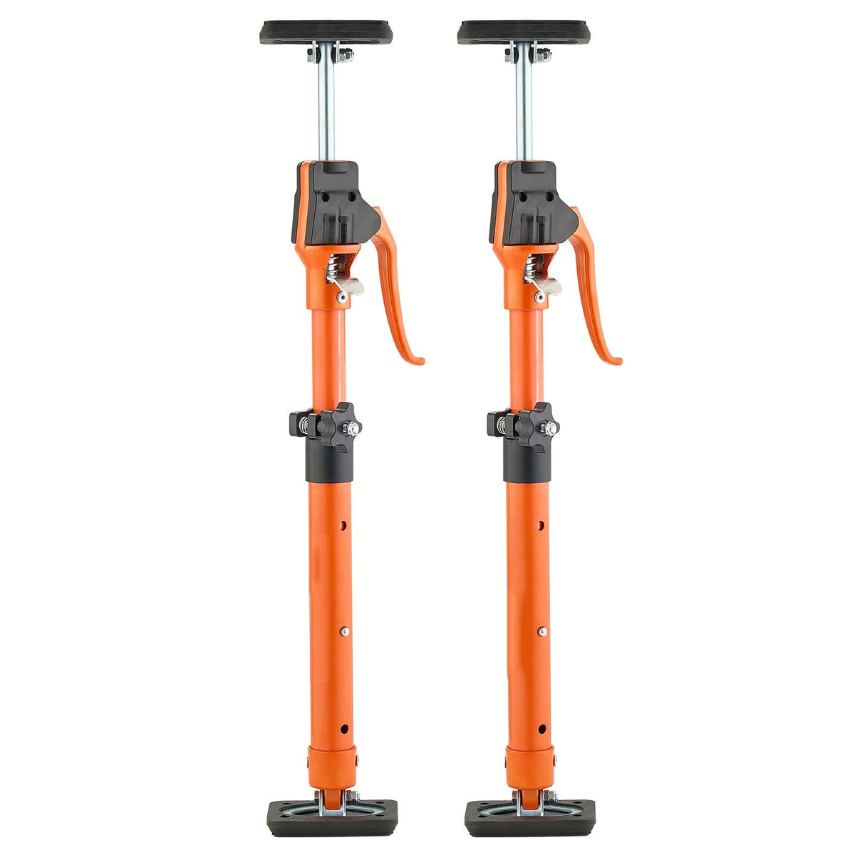 Cabinet Jack Support Pole, 2-Pack, 18.9-29.5 Inch Steel Telescopic Quick Support Rod, Adjustable 3rd Hand System up to 220 lbs Capacity for Installing Cabinets, Lifting Drywall, Cargo Bars