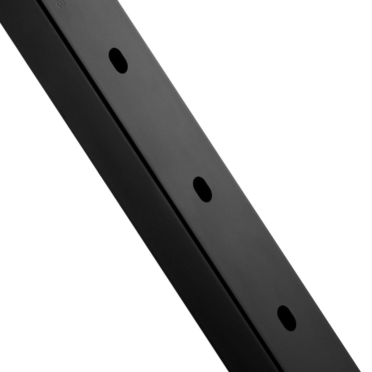 Cable Railing Post, 42x2x2 Inch Stair Railing Post, with Pre-Drilled 30° Angled Holes, Stainless Steel Cable Rail Post with Horizontal and Curved Bracket, 1-Pack, Black, 1JZLGZXHS106W3XAA001V0