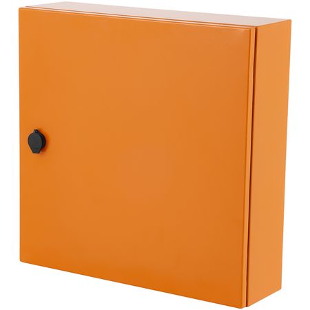 Caja eléctrica, 20.0 x 20.0 x 6.0 in, probada según los estándaresNEMA 4 para exteriores, IP65 impermeable y a prueba de polvo, caja de conexiones con bisagras de acero al carbono laminado e