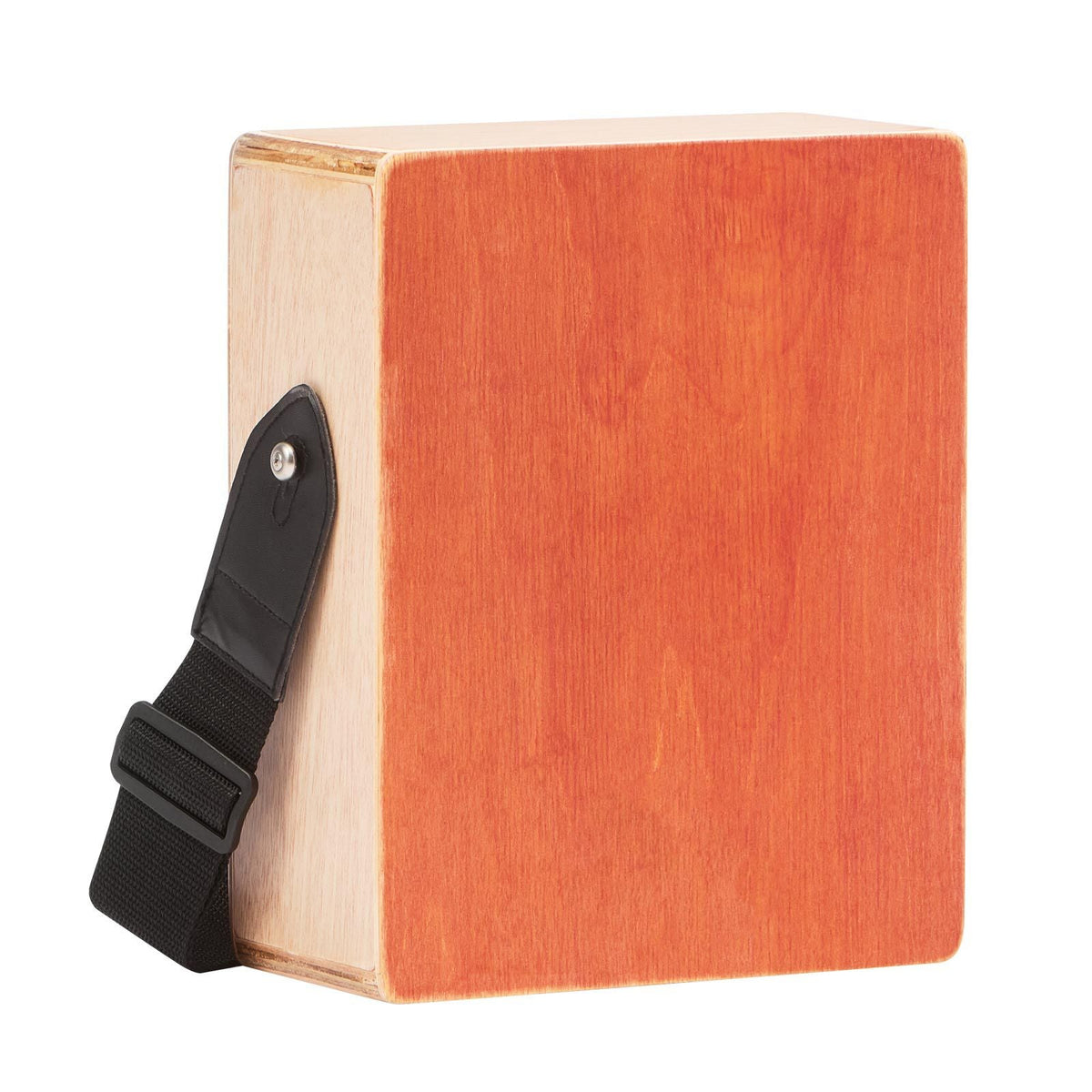 Cajon Box Drum Wood Percussion Instrument with Guitar Strings Travel Bag Strap