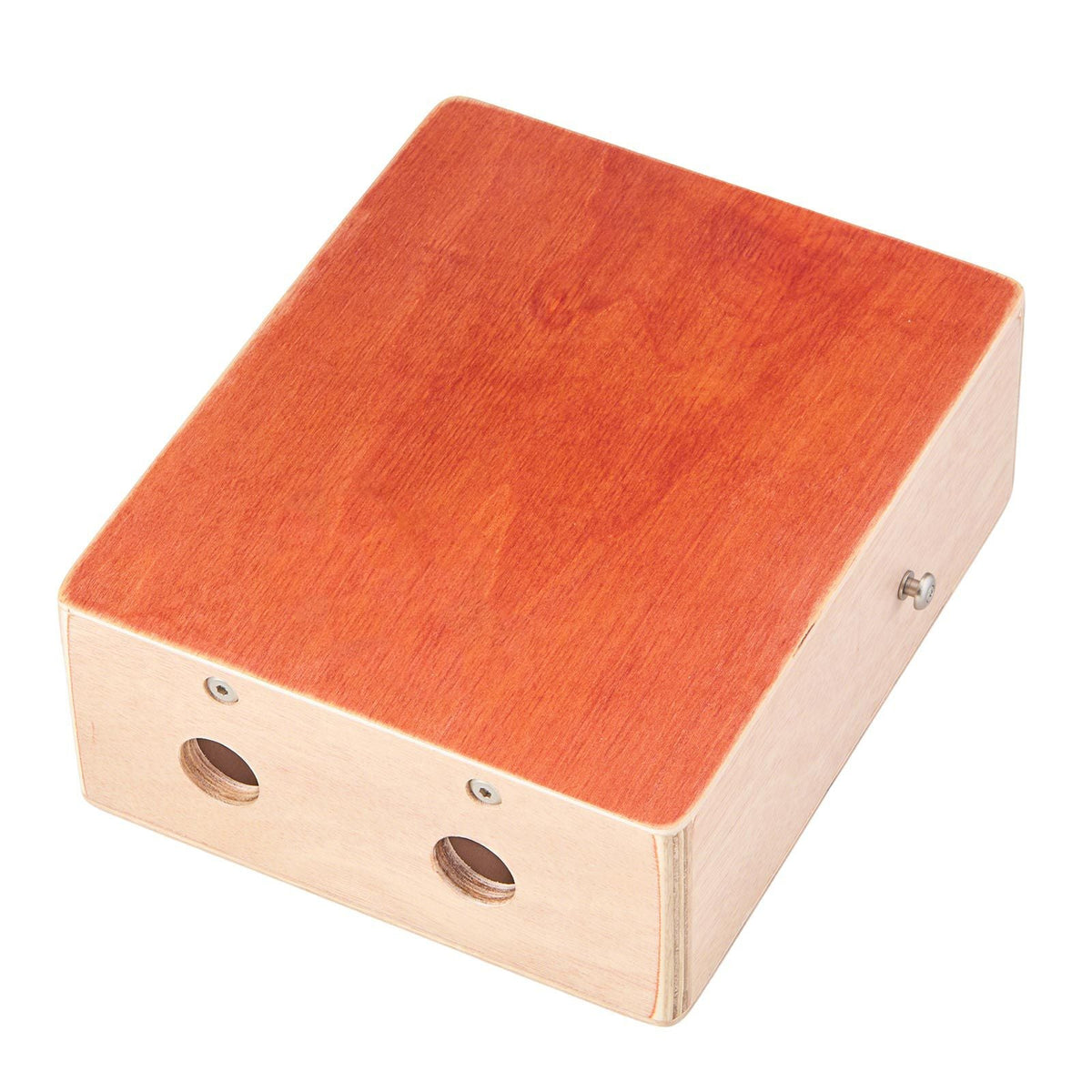 Cajon Box Drum Wood Percussion Instrument with Guitar Strings Travel Bag Strap