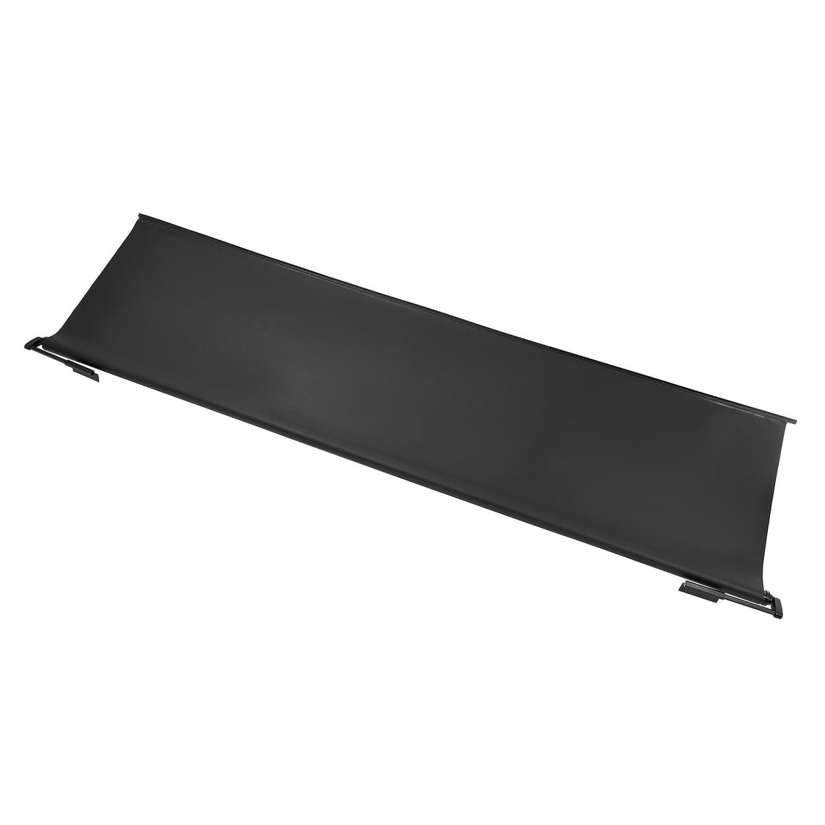 Camper Awning Fabric Replacement, 1" to 13', Weatherproof Durable Slide Topper Awning with Bracket, Heavy Duty Slide Topper Awning with Stainless Steel Material, Fit for RV & Motorhome(Black)