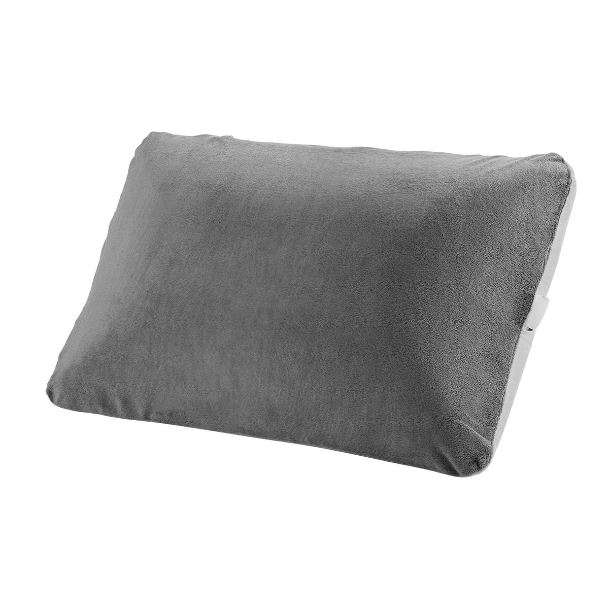 Camping Pillow, Memory Foam Travel Pillow with Double-Sided Cover, Portable Backpacking Pillows with Removable & Washable Cover and Storage Bag, Perfect for Camping, Air Travel, Hiking, Office