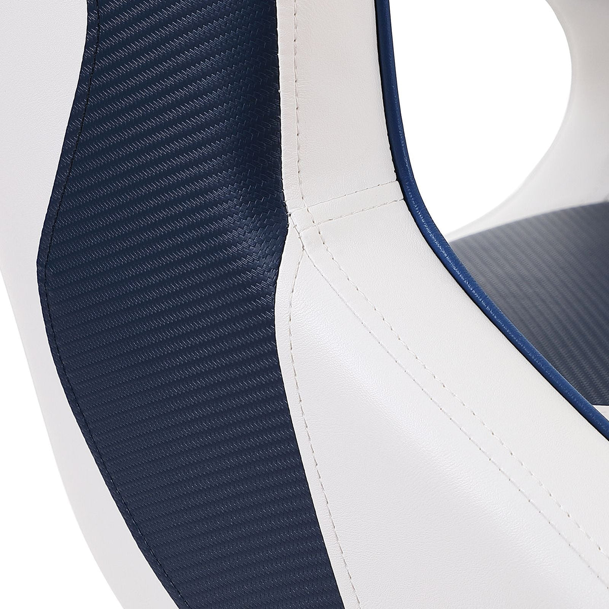 Captain Bucket Seat Boat Seat, Flip Up Boat Seat, with Thickened Sponge Padding, Flip-up Bolster Boat Captain Chair for Fishing Boat, Sightseeing Boat, Speedboat, Canoe, 1-Piece
