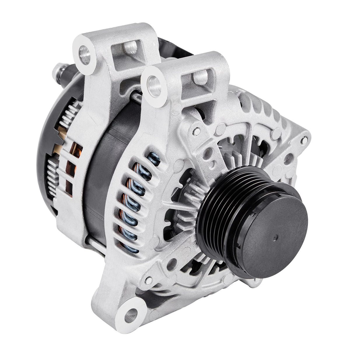 Car Alternator 11252, Fit for Buick Enclave Base 3.6L 2012-2013, Chevy Traverse LT 2009-2016, GMC Acadia SLT 2007-2015, Saturn Outlook V6 2007-2010, Automotive Replacement Alternator 25815839