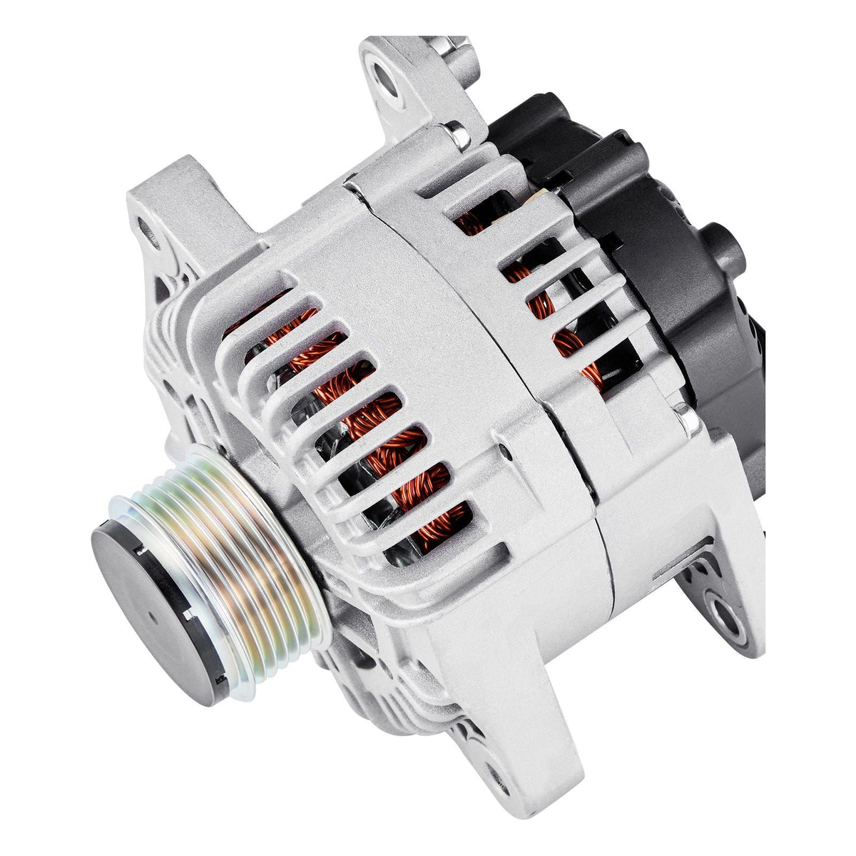 Car Alternator 11491, Compatible with Hyundai Sonata 2.4L 2010-2013, Kia Optima 2.4L 2011-2013, Automotive Replacement Alternator with Aluminum Housing and Pure Copper Round Coil, 37300-2G150