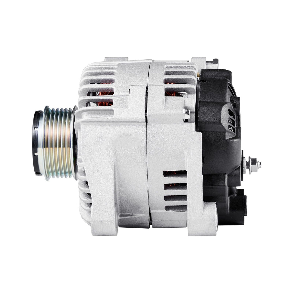 Car Alternator 11491, Compatible with Hyundai Sonata 2.4L 2010-2013, Kia Optima 2.4L 2011-2013, Automotive Replacement Alternator with Aluminum Housing and Pure Copper Round Coil, 37300-2G150