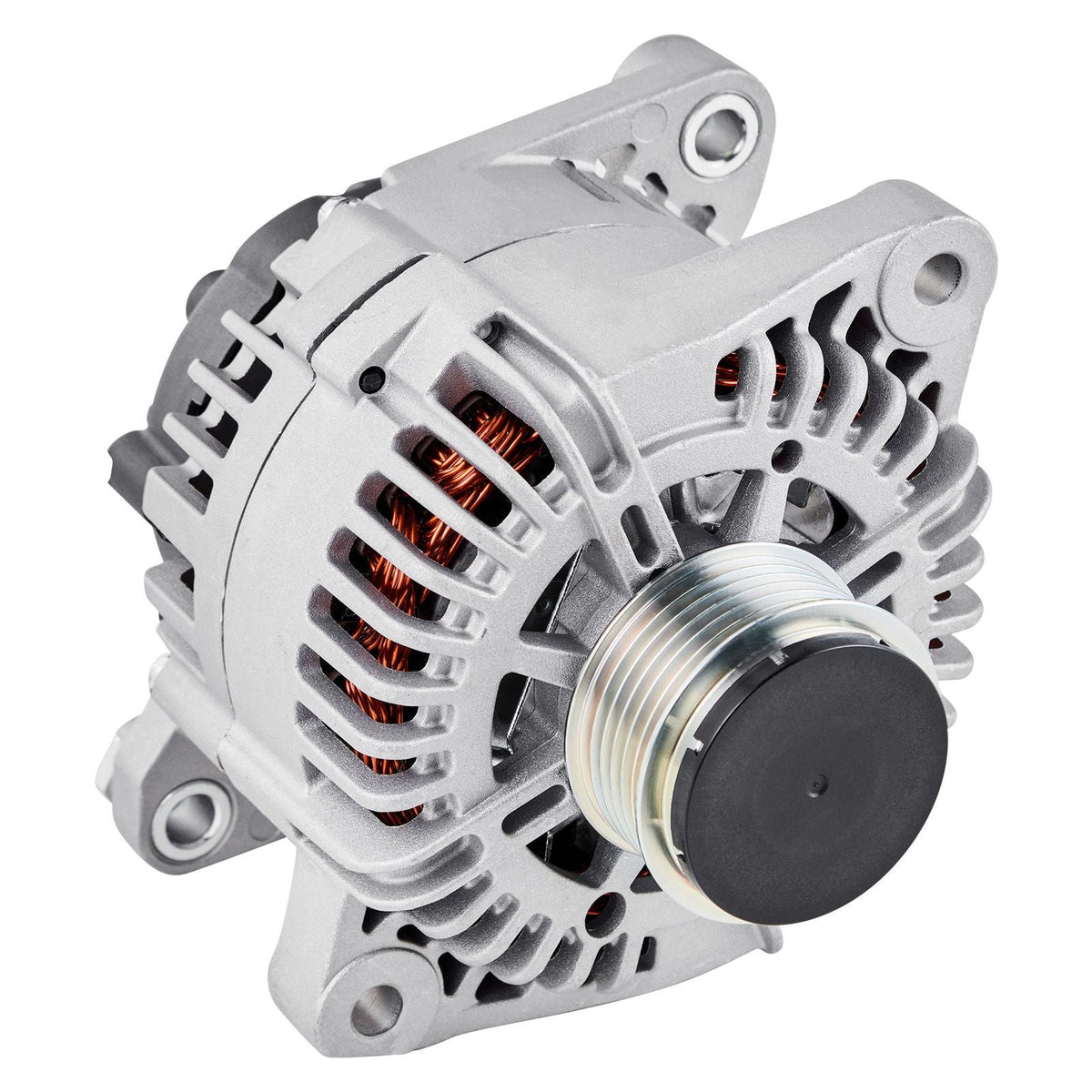 Car Alternator 11491, Compatible with Hyundai Sonata 2.4L 2010-2013, Kia Optima 2.4L 2011-2013, Automotive Replacement Alternator with Aluminum Housing and Pure Copper Round Coil, 37300-2G150