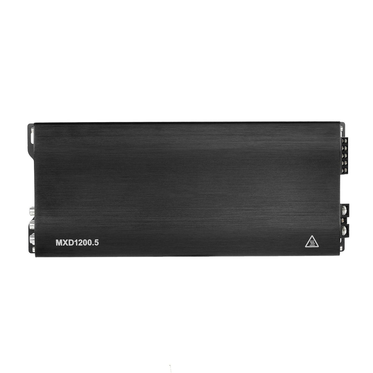 Car Audio Amplifier, 5-Channel Bridgeable Car Amplifier, Multichannel Class D Stereo Amp, Max. 4 x 100W at 4 Ohms / 4 x 200W at 2 Ohms + 1 x 1000W at 2 Ohms / 1 x 500W at 4 Ohms, for Vehicles