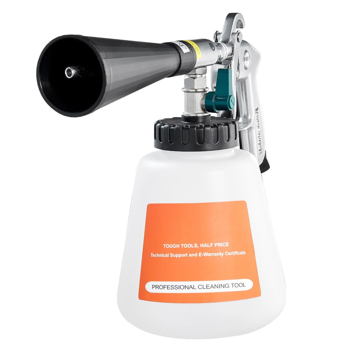 Car Cleaning Gun, 6-9.2 Bar High-Pressure Air Blow Gun with 2 Set Nozzles & 1L Liquid Bottle, Vortex Cleaning Gun, Quickly Blasts Dirt and Dust from Surface, Suitable for 1/4 NPT Air Compressor