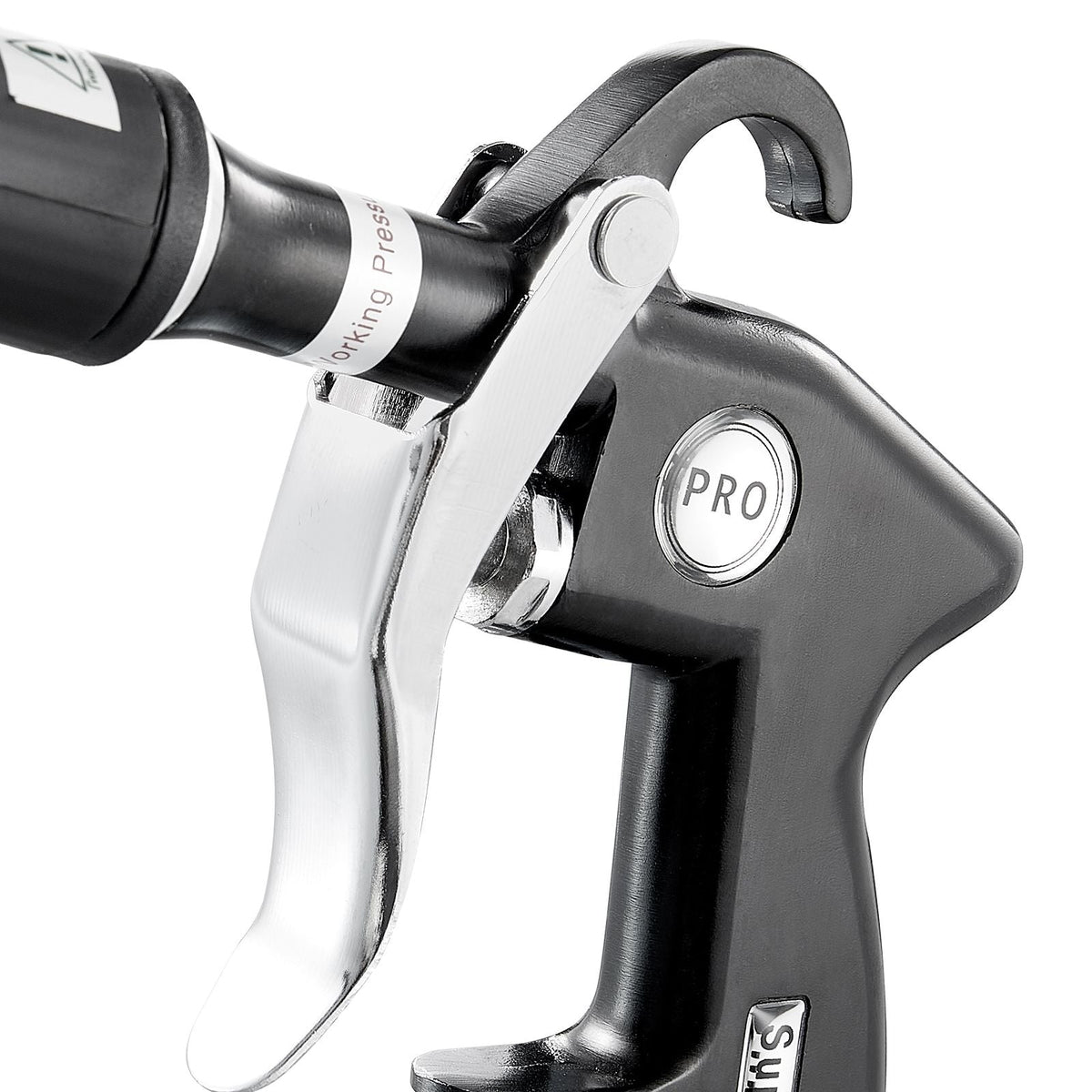 Car Cleaning Gun, 6-9.2 Bar High-Pressure Air Blow Gun with 2 Set Nozzles, 360° Rotating Nozzle for Complete Cleaning, Quickly Blasts Dirt and Dust from Surface, Work with 1/4 NPT Air Compressor