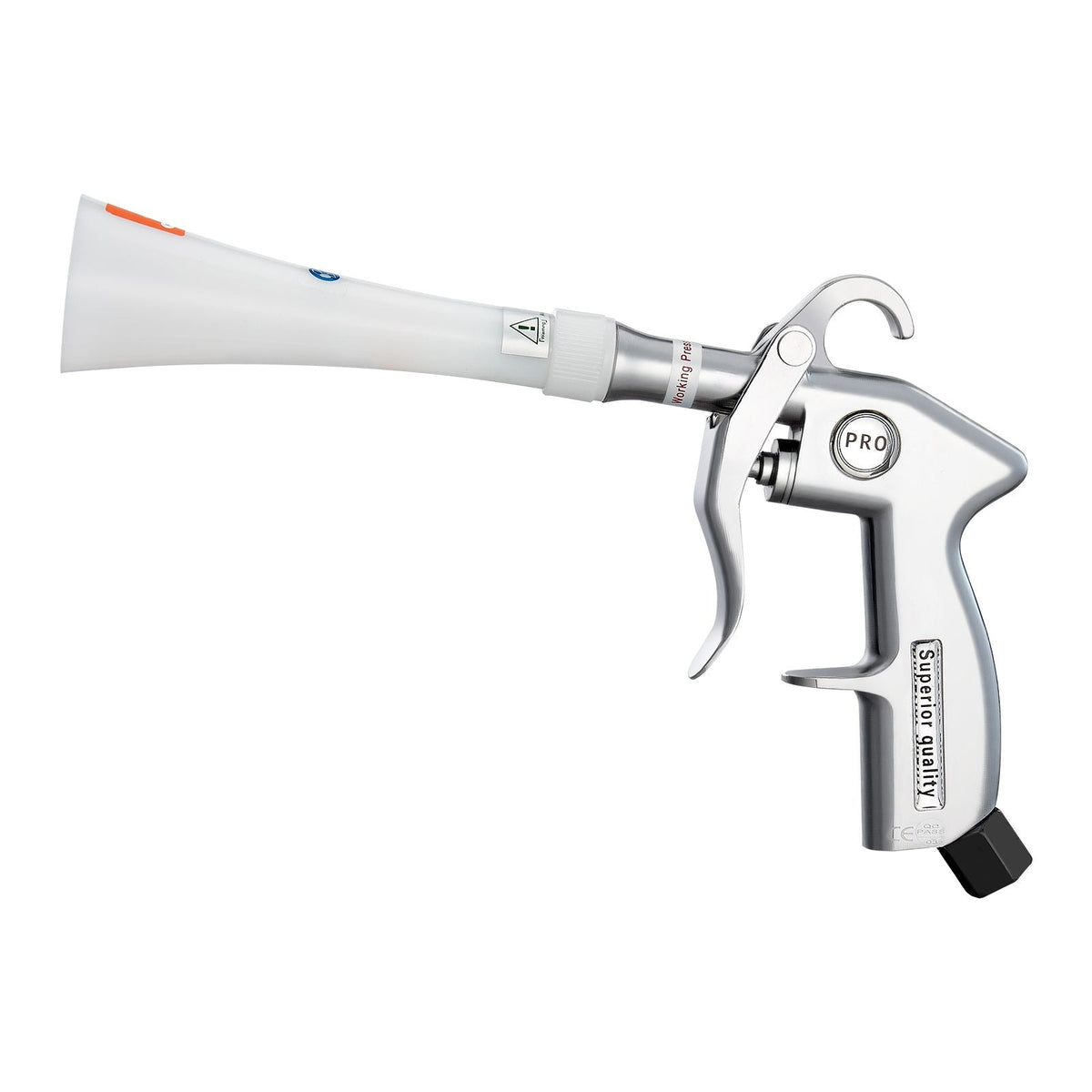 Car Cleaning Gun, 6-9.2 Bar High-Pressure Air Blow Gun with 2 Set Nozzles, 360° Rotating Nozzle for Thorough Cleaning, Quickly Blasts Dirt and Dust from Surface, Work with 1/4 NPT Air Compressor