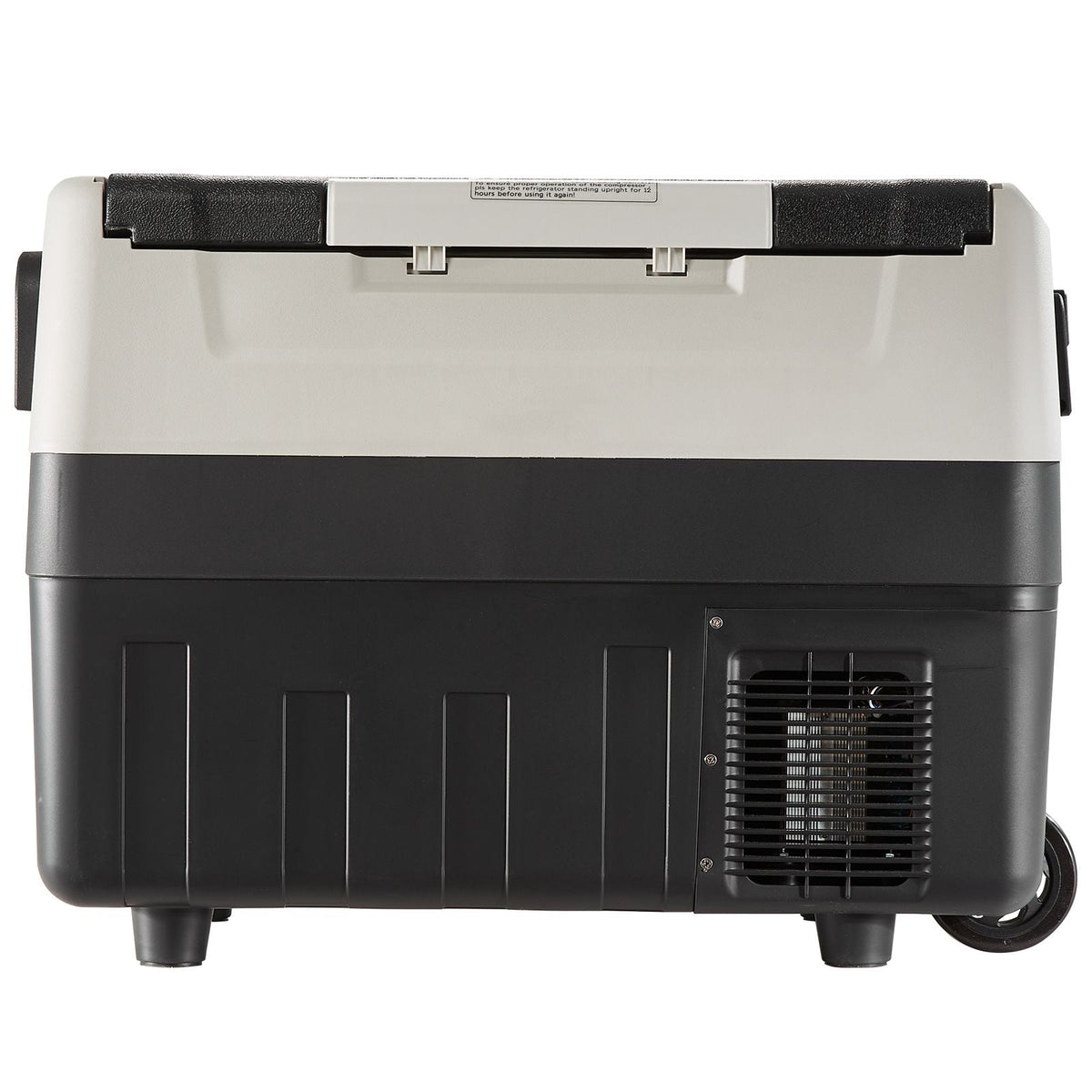 Car Refrigerator, 12 Volt Car Refrigerator Fridge, 58 QT/55 L Dual Zone Portable Freezer, -4-50 Fahrenheit Adjustable Range, 12/24V DC and 100-240V AC Compressor Cooler for Outdoor, Camping, RV