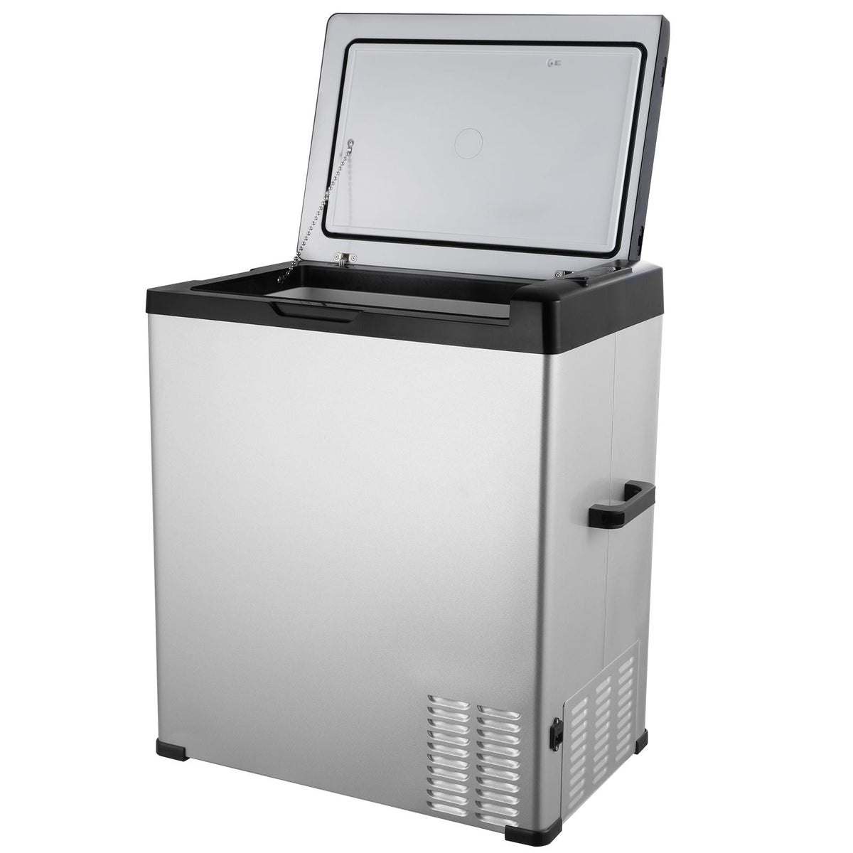 Car Refrigerator, 12 Volt Car Refrigerator Fridge, 70 L Single Zone Portable Freezer, -4-68 F Adjustable Range, 12/24V DC and 100-240V AC Compressor Cooler for Outdoor, Camping, RV