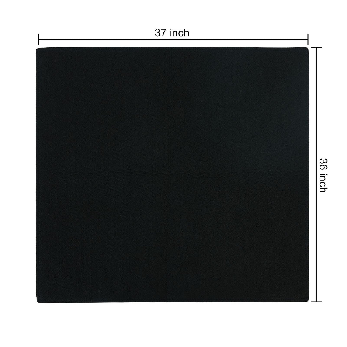Carbon Felt Welding Blanket 4 Pack, 37" x 36" Flame Retardant Welding Blanket, Up To 1800 Fahrenheit Heat Resistant Blanket Set, Cuttable Carbon Fiber Fire Retardant Insulation Welding Mat Pad