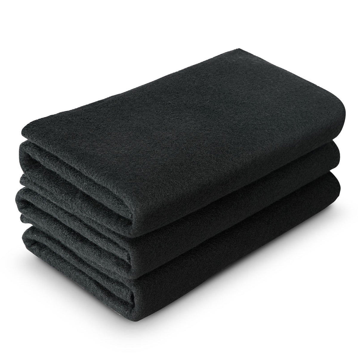 Carbon Felt Welding Blanket 4 Pack, 37" x 36" Flame Retardant Welding Blanket, Up To 1800 Fahrenheit Heat Resistant Blanket Set, Cuttable Carbon Fiber Fire Retardant Insulation Welding Mat Pad