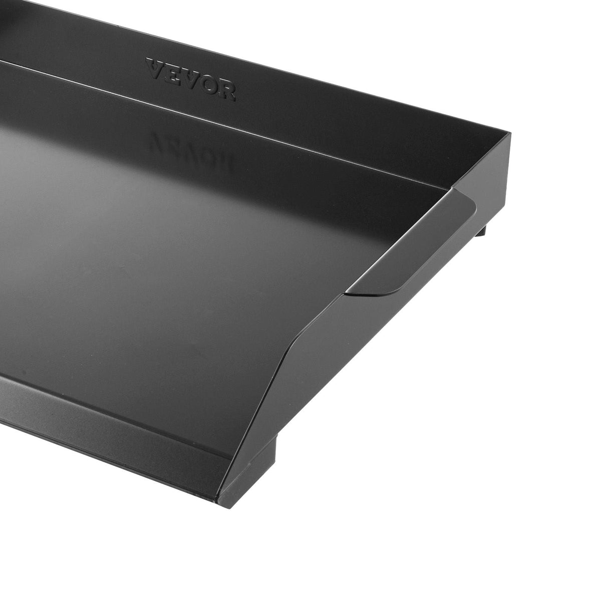 Carbon Steel Griddle, 22x16 inch Universal Flat Top Rectangular Plate, Gas Grill Griddle for BBQ Grill, Teppanyaki, Portable Family Cookware, for Camping Tailgating Party, Black