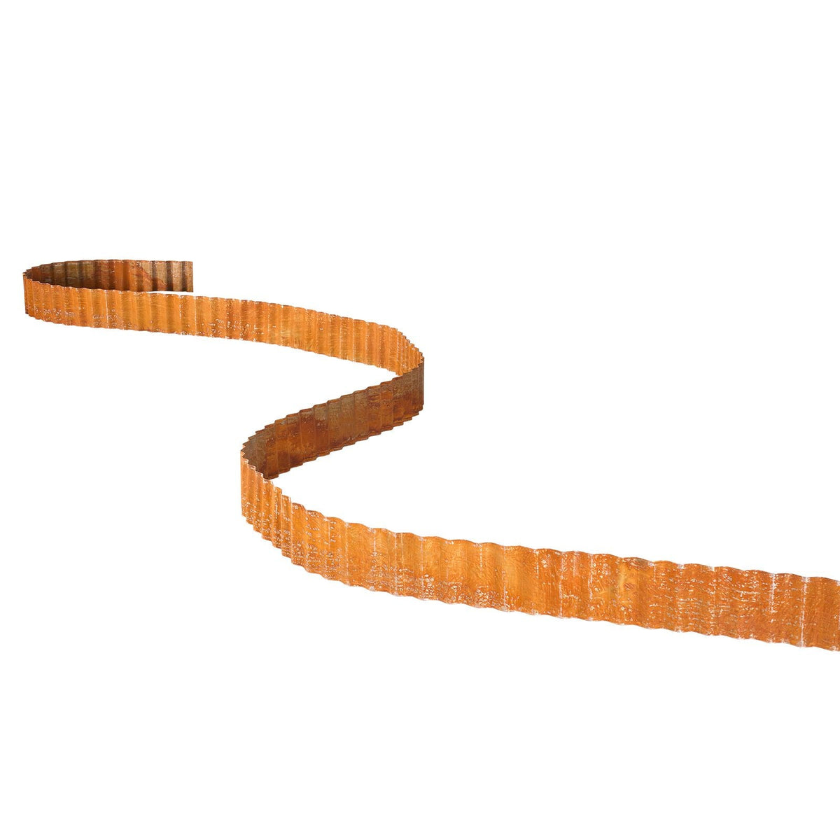 Carbon Steel Landscape Edging, 40 ft x 6 in Steel Edging for Landscaping with Gloves, Easy-to-Install Bendable Metal Strips, Metal Garden Edge Border for Flower Bed, Yard Pathway, Rust