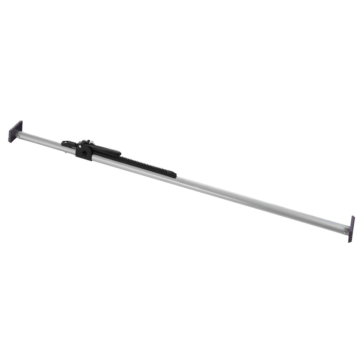Cargo Bar, Ratcheting Cargo Bar Adjustable from 59" to 73", Heavy-duty Steel Cargos Stabilizer with Non-Slip Foot Pads, Telescoping Load Lock Bars Stop Sliding for Pickup Truck