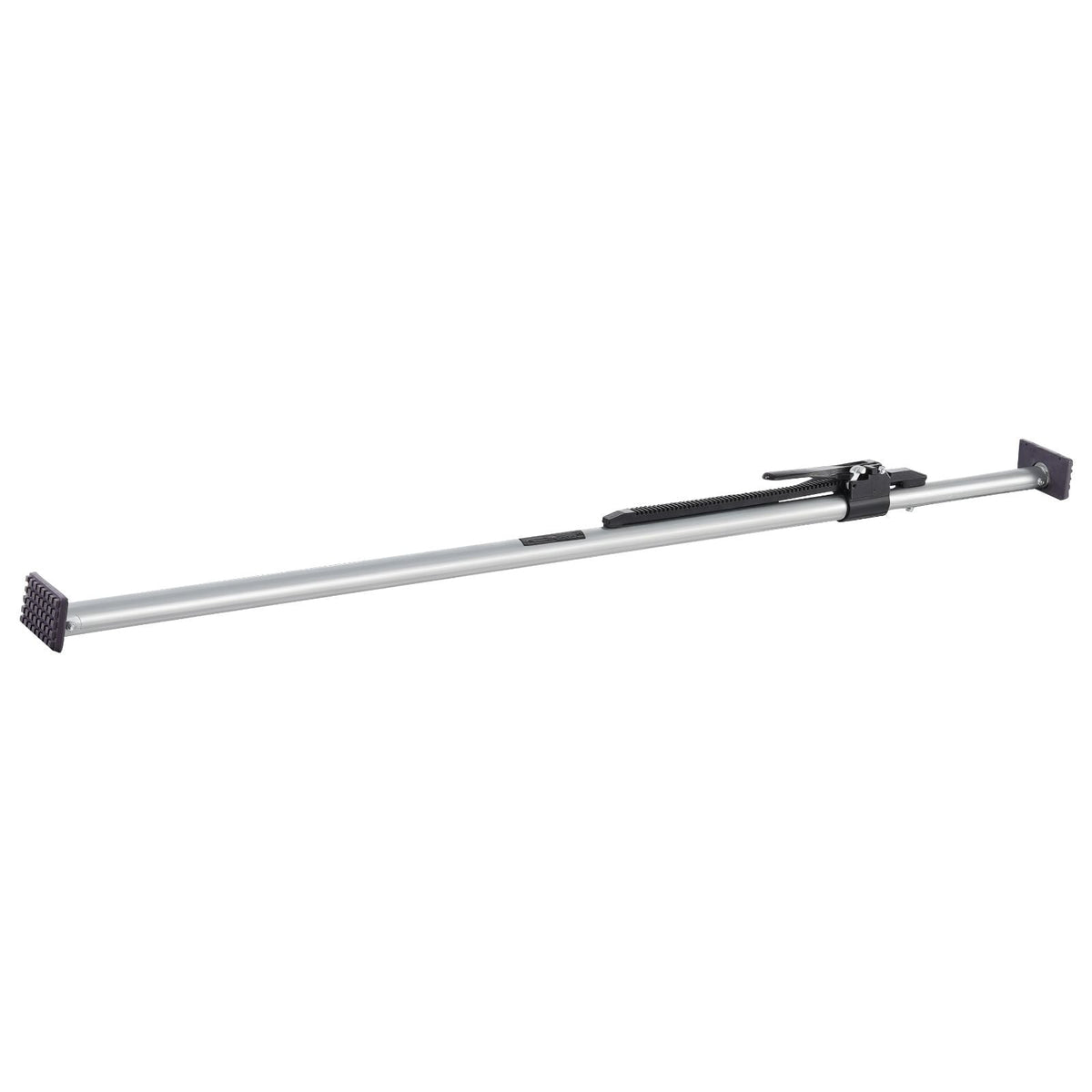 Cargo Bar, Ratcheting Cargo Bar Adjustable from 59" to 73", Heavy-duty Steel Cargos Stabilizer with Non-Slip Foot Pads, Telescoping Load Lock Bars Stop Sliding for Pickup Truck