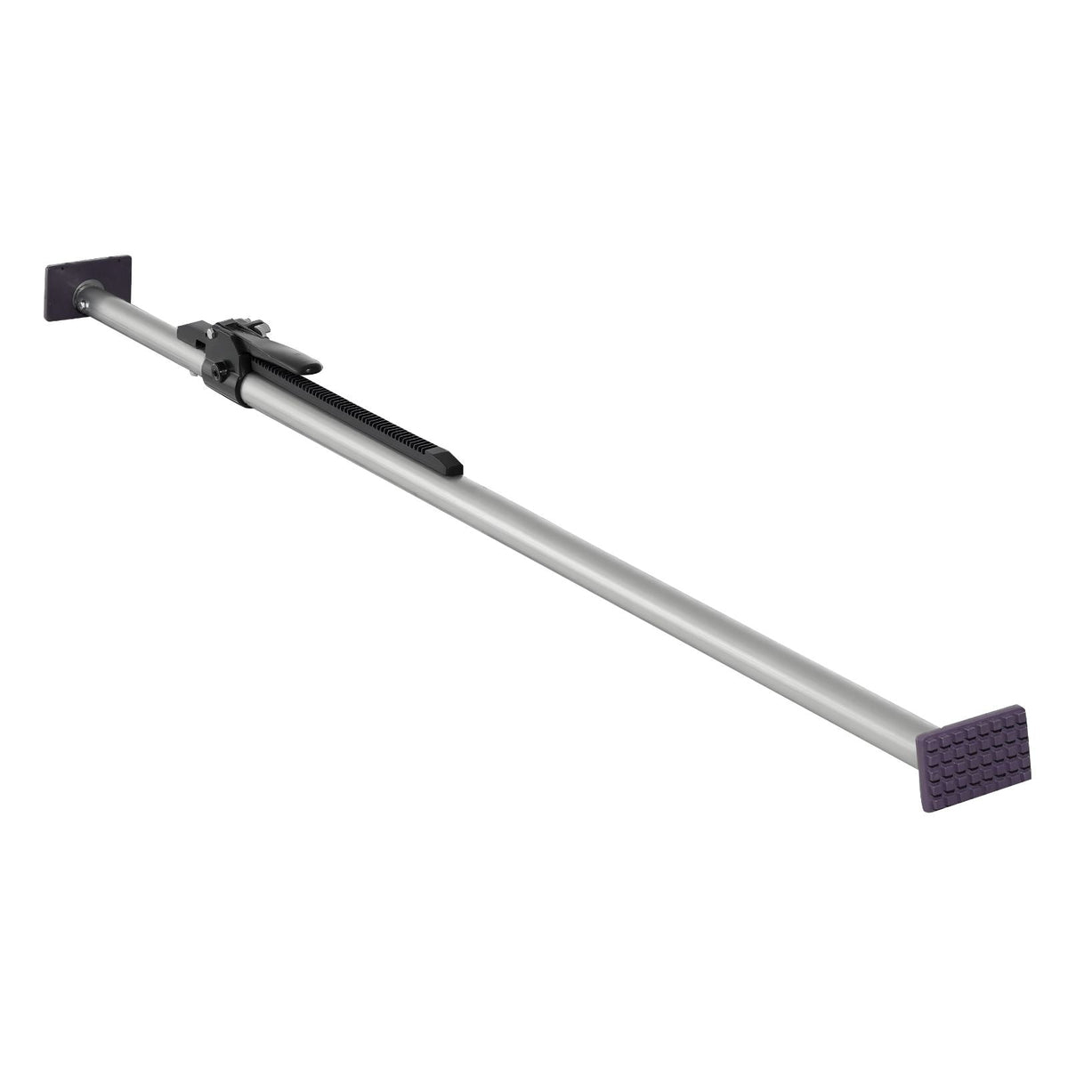 Cargo Bar, Ratcheting Cargo Bar Adjustable from 59" to 73", Heavy-duty Steel Cargos Stabilizer with Non-Slip Foot Pads, Telescoping Load Lock Bars Stop Sliding for Pickup Truck
