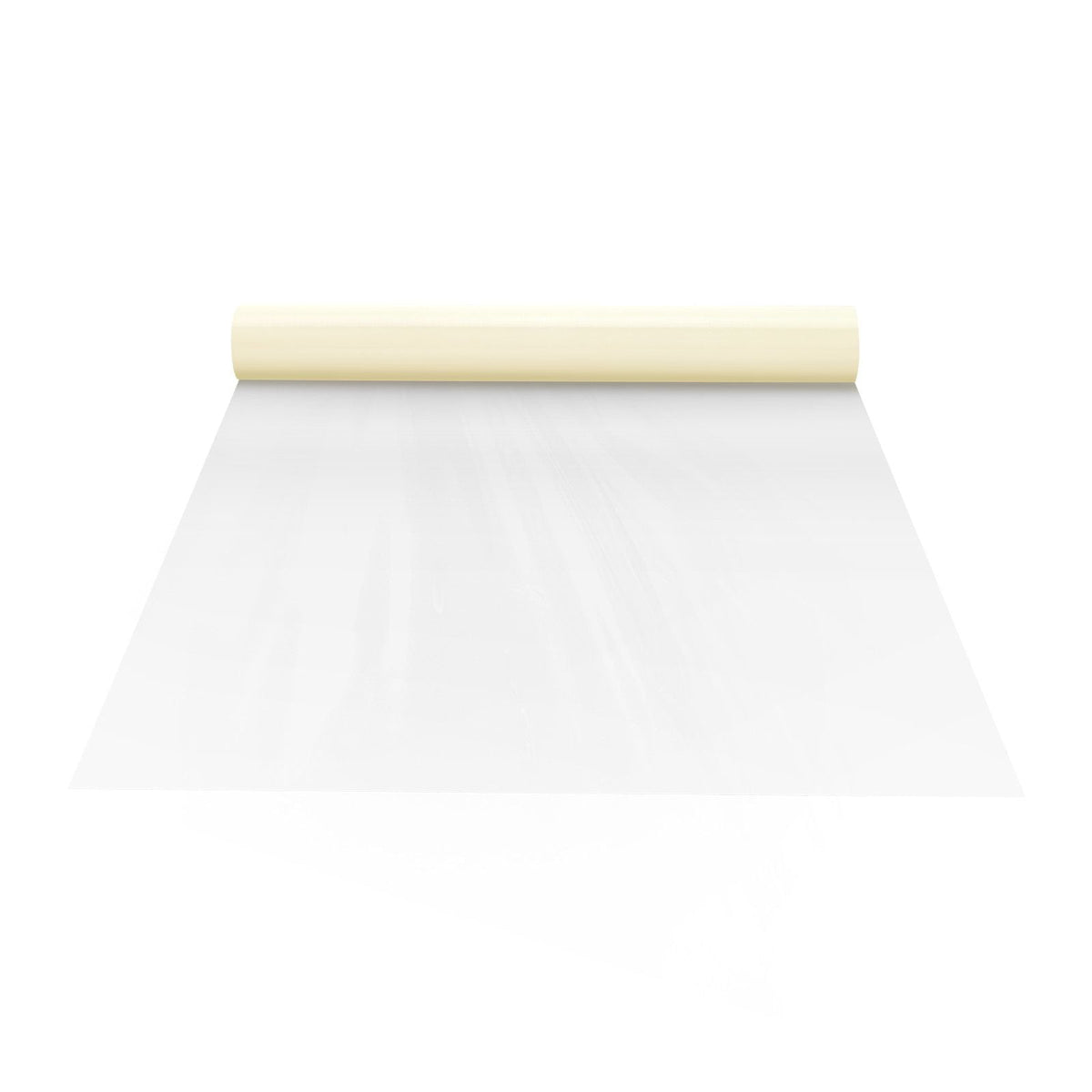 Carpet Protection Film, 24" x 200' Floor and Surface Shield with Self Adhesive Backing & Easy Installation, Polyethylene Adhesive Car Mat Protector Roll for Construction & Renovation